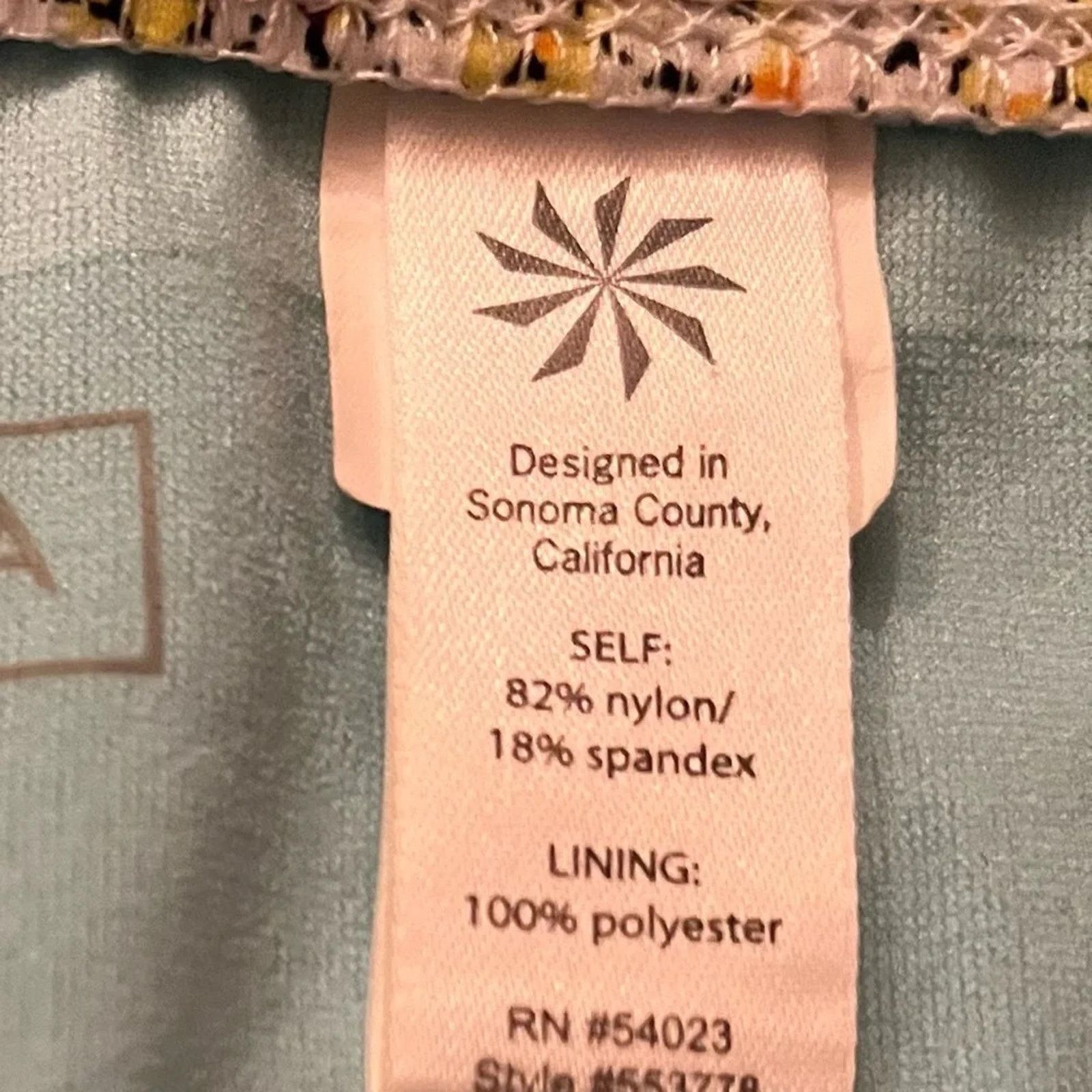 Athleta Althea multi color bikini bottom, size Small Size ONE SIZE - 4 Thumbnail