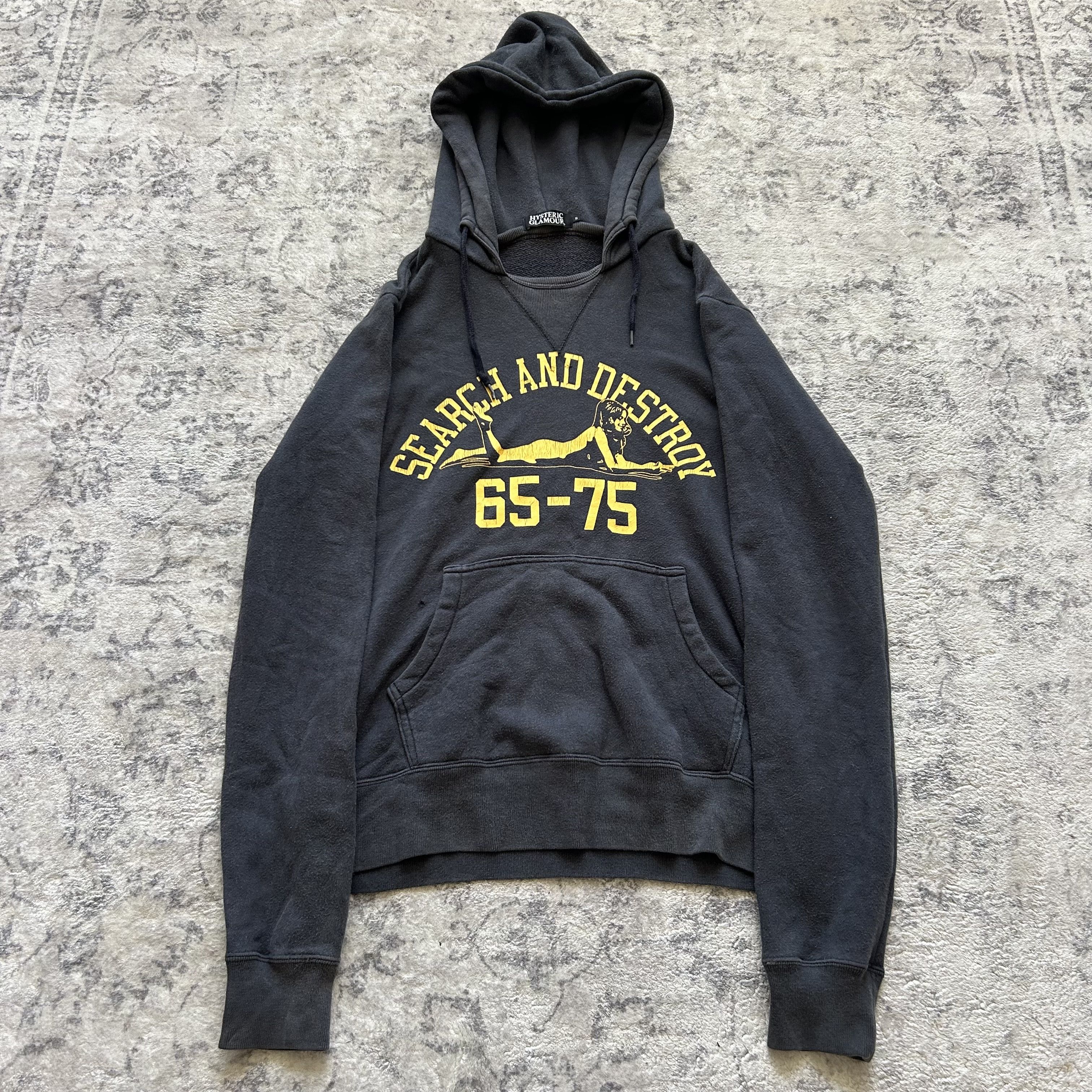 Hysteric Glamour Destroy Hoodie | Grailed