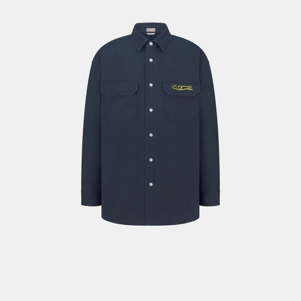 Dior o1bcso1str0226 Overshirt in Navy Blue Size US M / EU 48-50 / 2 - 1 Thumbnail