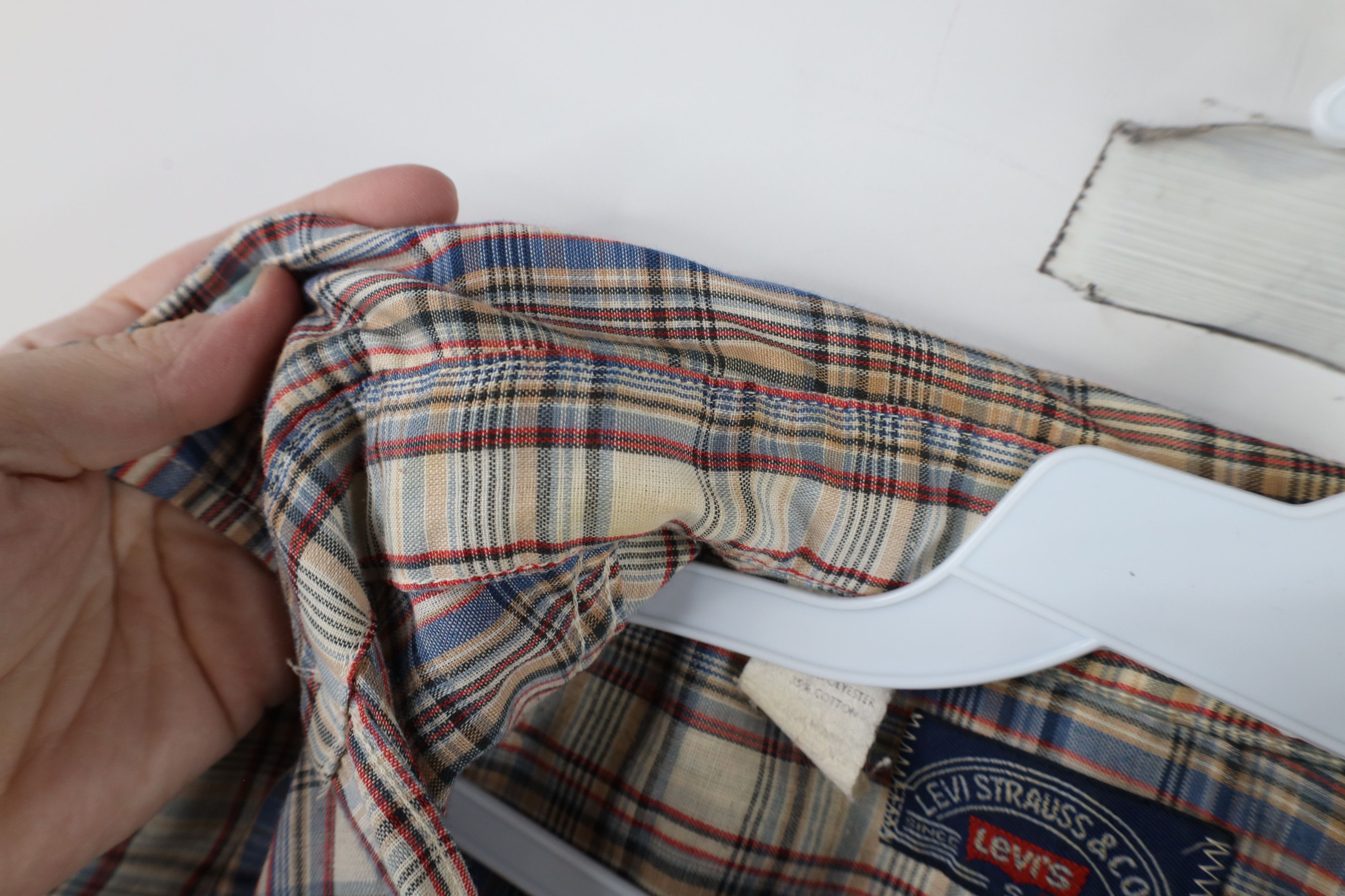Levi's × Vintage Vintage 70s Levis Western Rodeo Collared Button Shirt USA Size US S / EU 44-46 / 1 - 6 Thumbnail