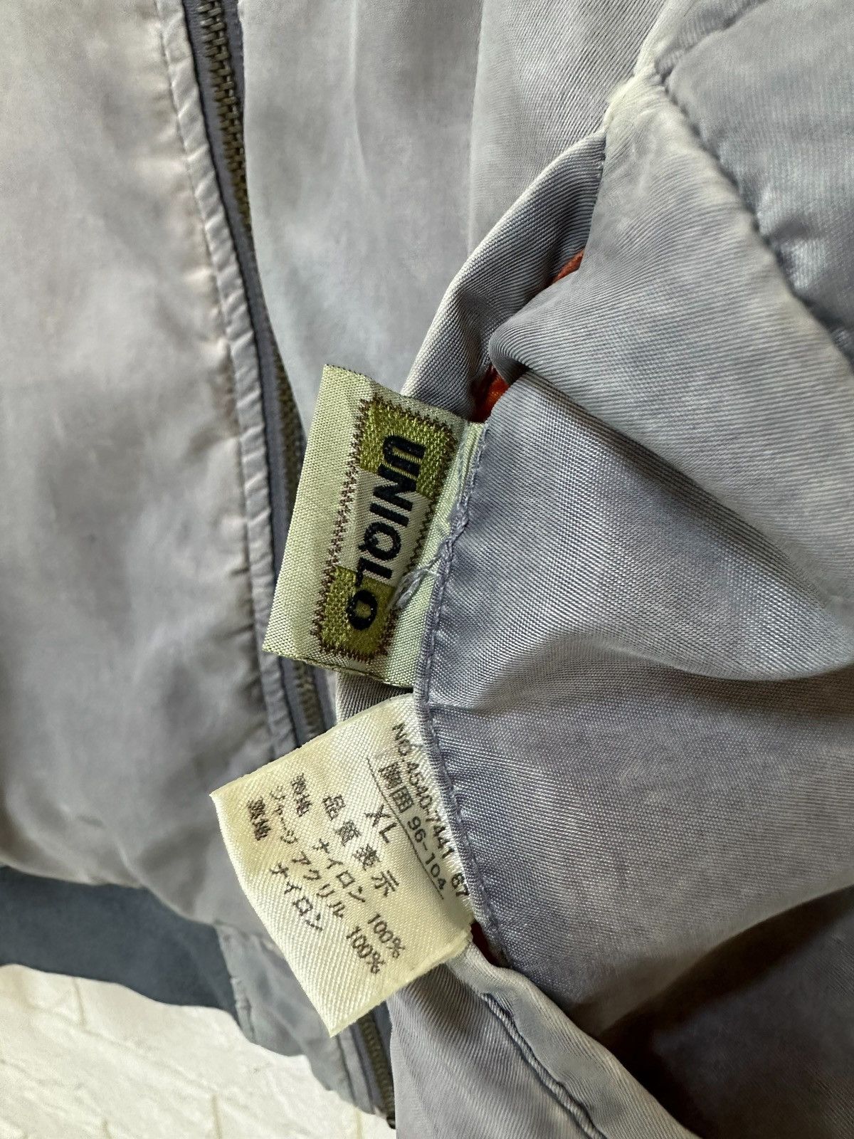 Uniqlo × Vintage Vintage Uniqlo MA-1 Bomber Jacket Size US XL / EU 56 / 4 - 4 Thumbnail