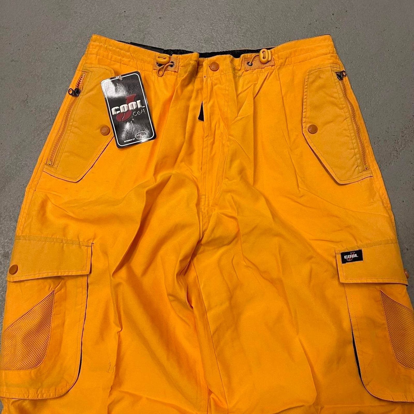 Vintage Vintage Baggy Y2k Urban Wide Leg Yellow Skater Pants Mens L Size US 34 / EU 50 - 8 Thumbnail