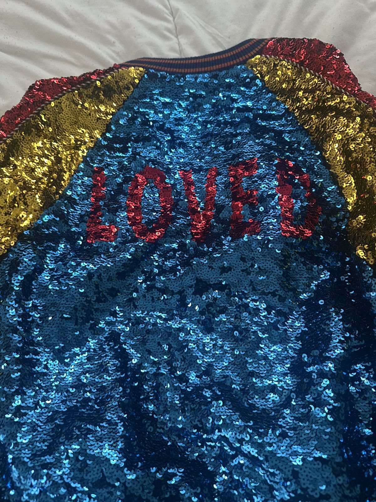 Gucci Gucci LOVED Sequin Bomber Jacket Size US S / EU 44-46 / 1 - 11 Thumbnail