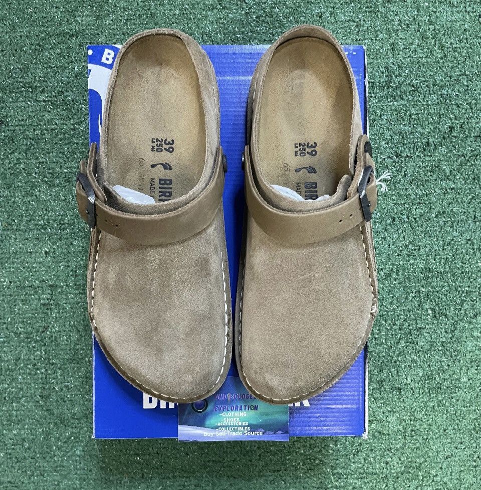 Birkenstock Birkenstock Lutry Premium grey suede Size US 6 / EU 39 - 2 Thumbnail