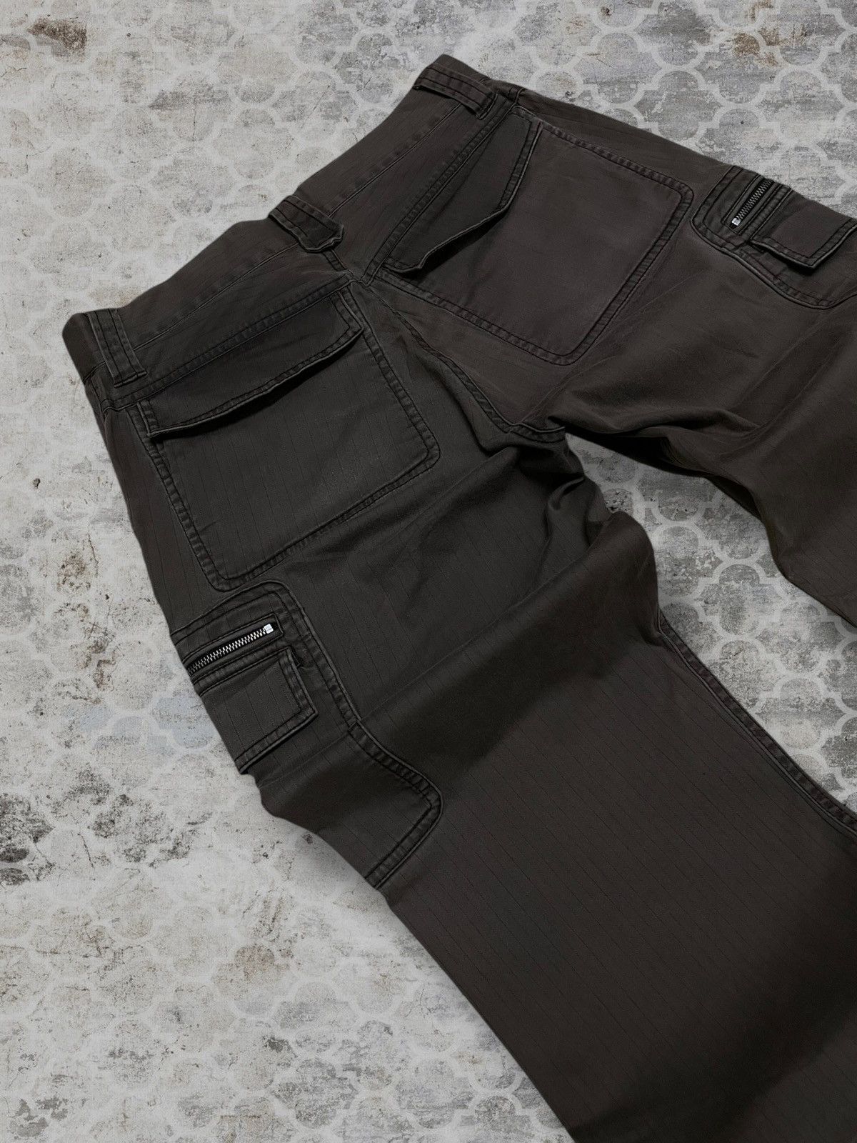JOSEPH HOMME Vintage 1990s Designer Joseph Homme Faded Distressed Cargo Size US 28 / EU 44 - 14 Thumbnail