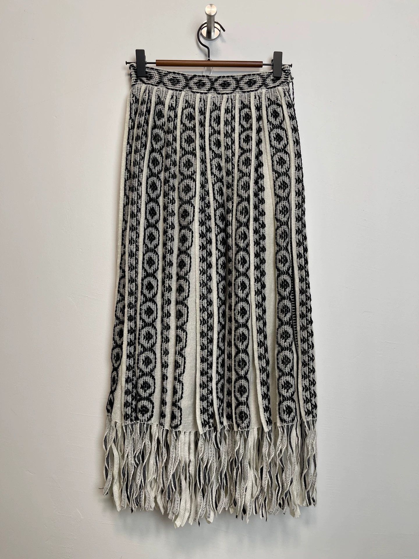 Dior Dior Fringe Pleated Long Dress 34 New Size 25" / US 0 / IT 36 - 1 Thumbnail