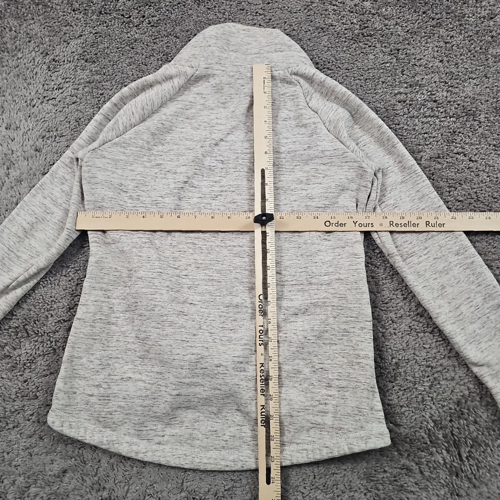Athleta Athleta Sweater Womens 2XS Beige Knit Cozy Karma Asymmetrical Stretch Casual Size XXS / US 00 / IT 34 - 5 Thumbnail