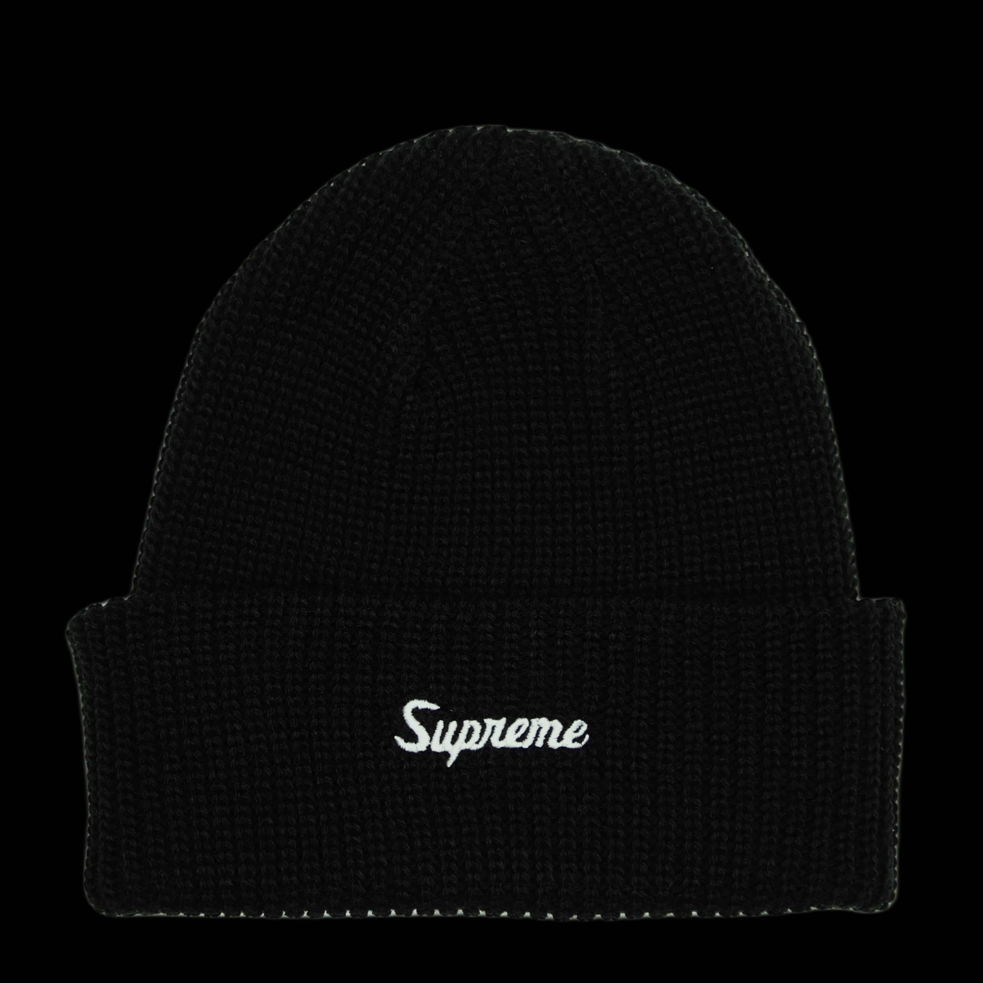 Supreme Loose Gauge Beanie White/Black (SS22)