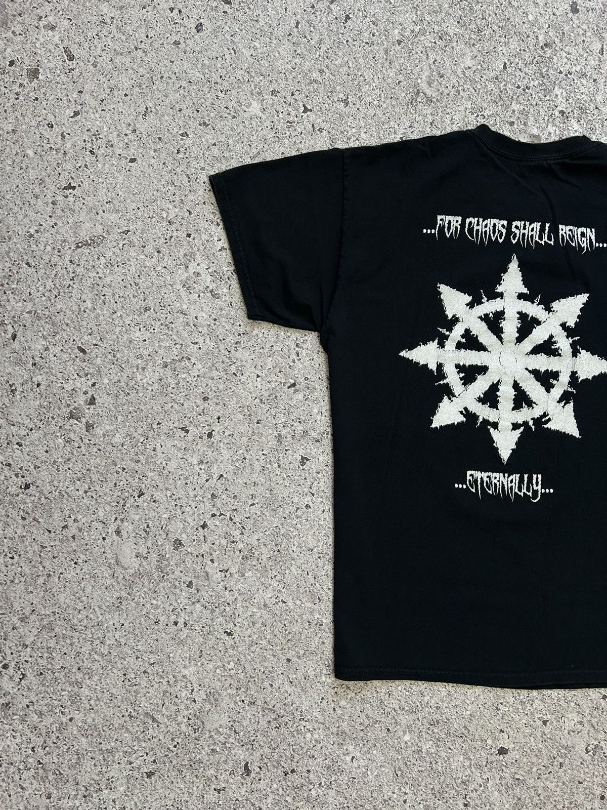 Band Tees × Vintage Vintage Chaosmonger For Chaos Shall Reign Rock Band T-Shirt Size US L / EU 52-54 / 3 - 4 Thumbnail