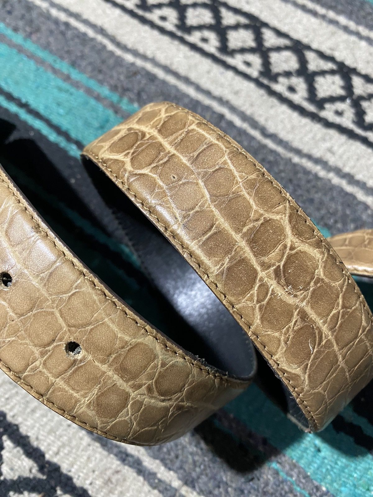 If Six Was Nine 2000s Time - Belt Snakeskin Kmrii Style Size ONE SIZE - 3 Thumbnail