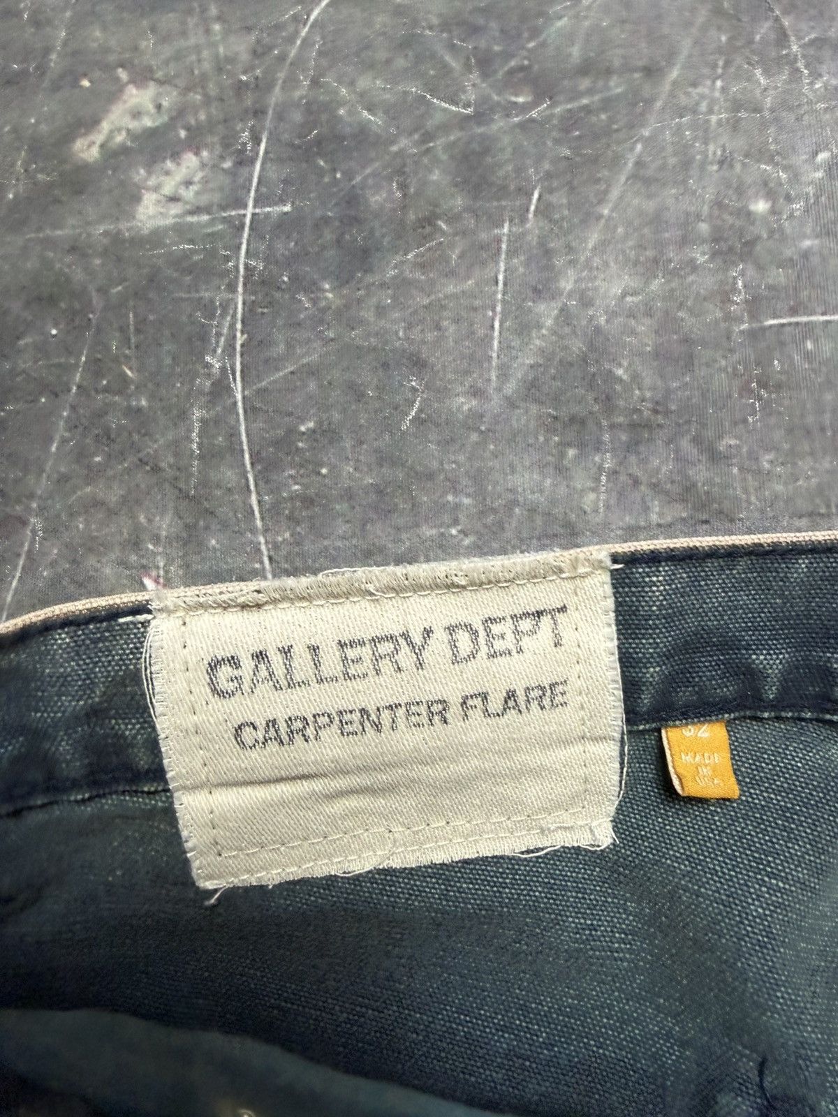 Gallery Dept. Gallery Dept. LA Flare Carpenter Pants in Navy Size US 32 / EU 48 - 11 Thumbnail