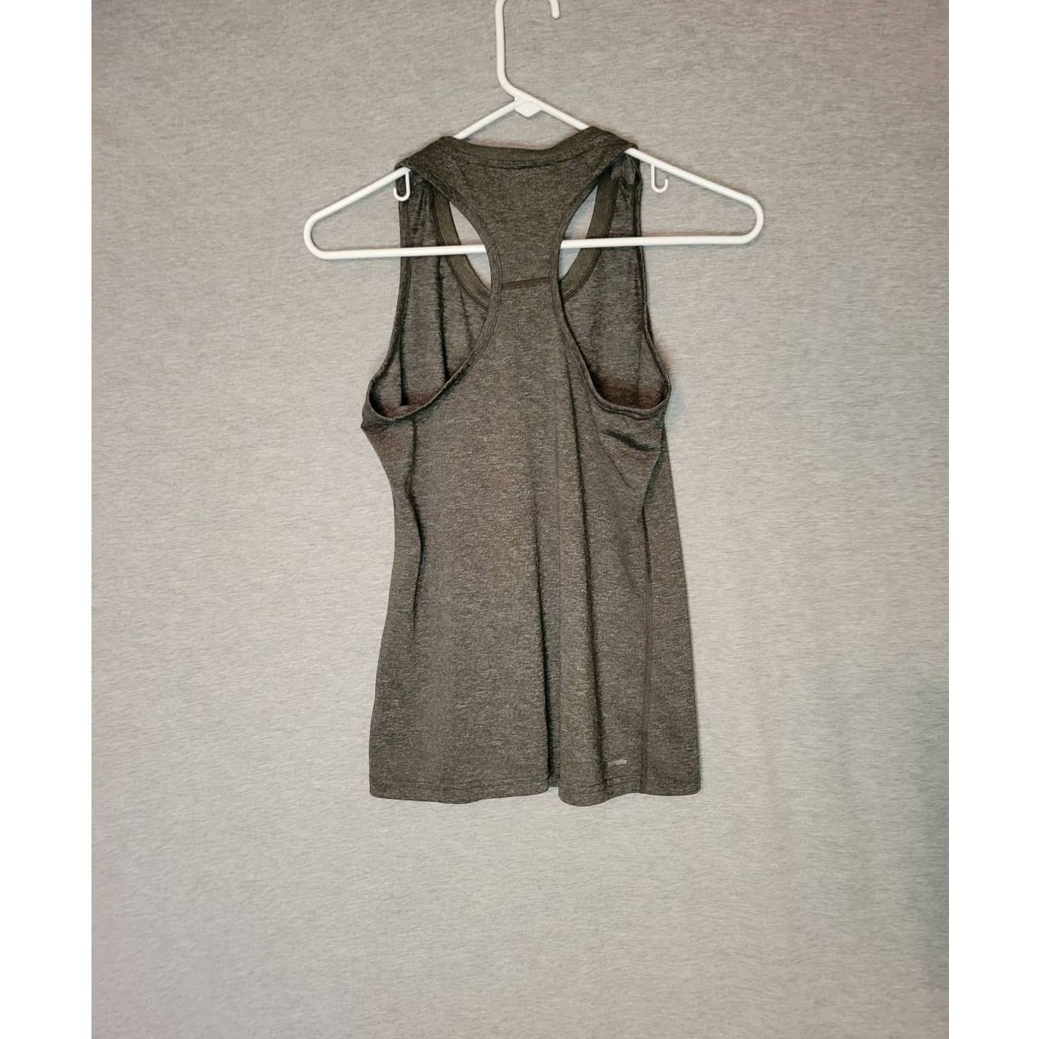 Adidas Women's Adidas Gray Climalite Racerback Workout Tank Top XS Size XS / US 0-2 / IT 36-38 - 2 Thumbnail
