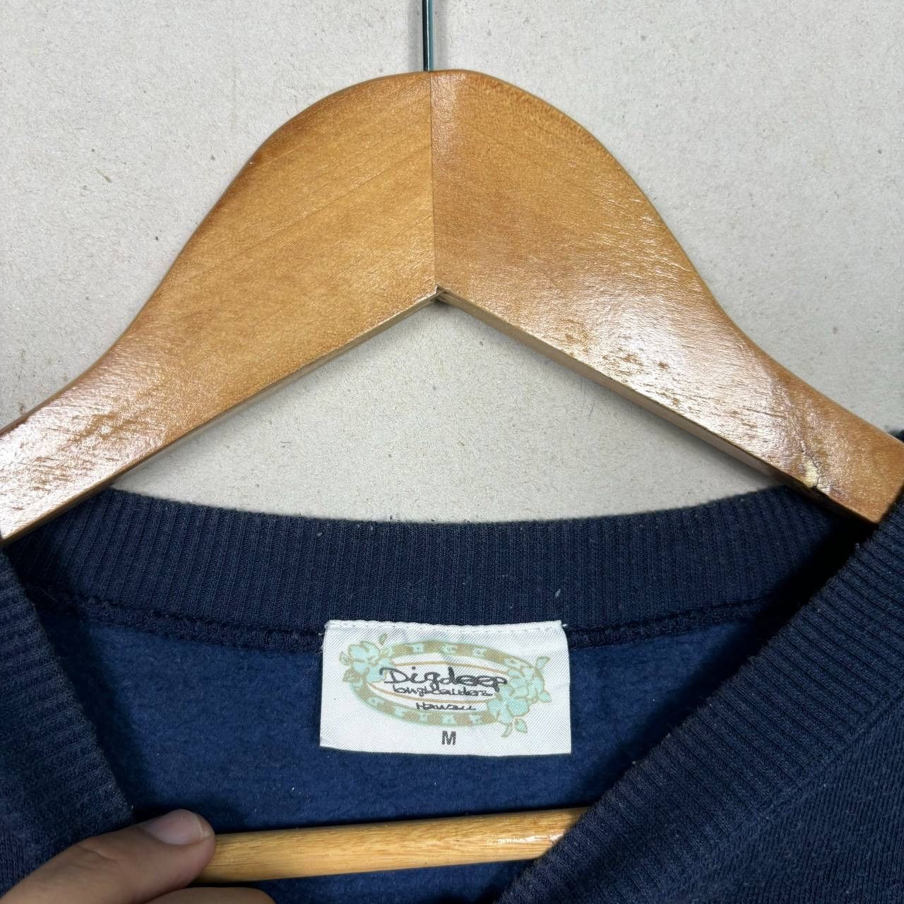 Dig Deep Vintage y2k Dig Deep Longboard Hawaii Surf Sweatshirt Size US M / EU 48-50 / 2 - 5 Thumbnail