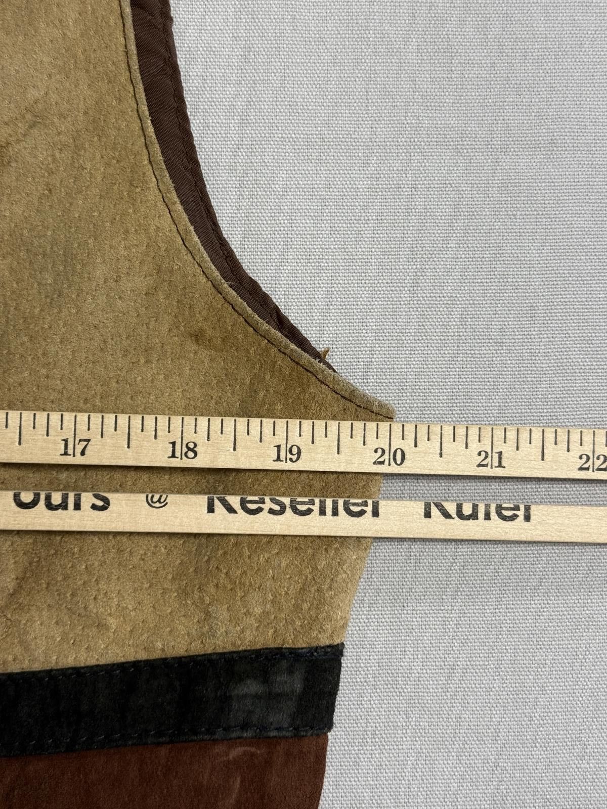 Northwest Territory Color Block Suede & Leather Vest - Northwest Territory - L Size US L / EU 52-54 / 3 - 7 Thumbnail