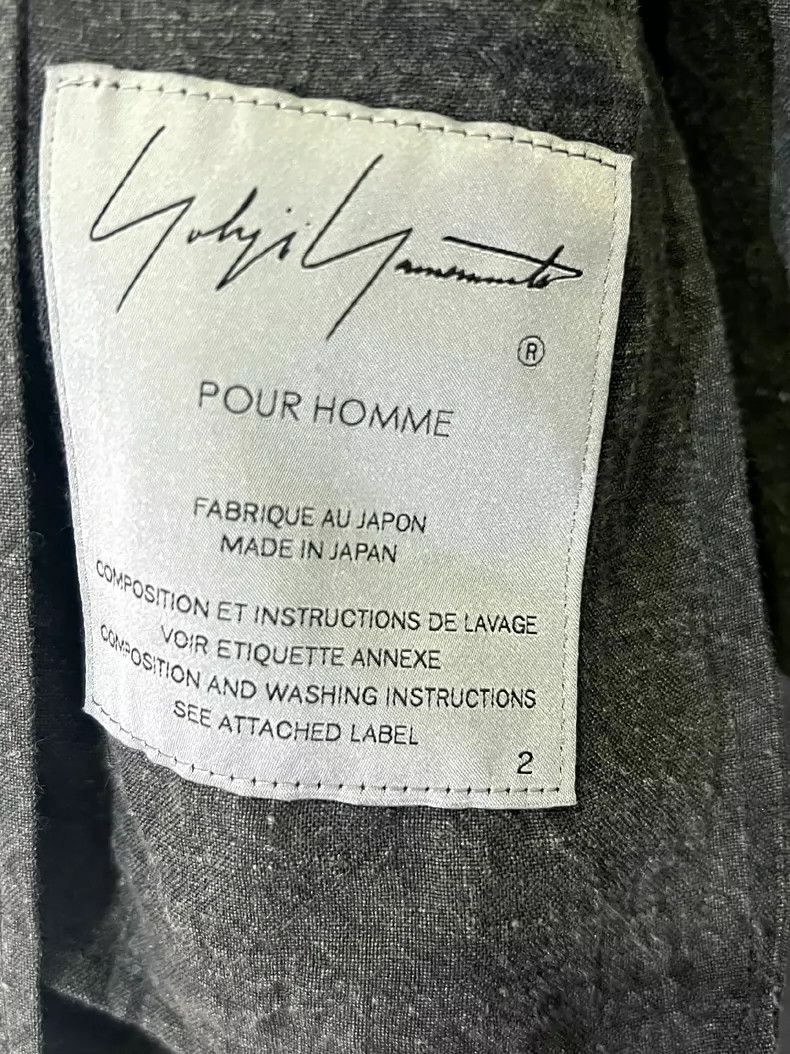 Yohji Yamamoto Yohji Yamamoto 21ss show linen jacket 2504-Nextarrow Size US M / EU 48-50 / 2 - 5 Thumbnail