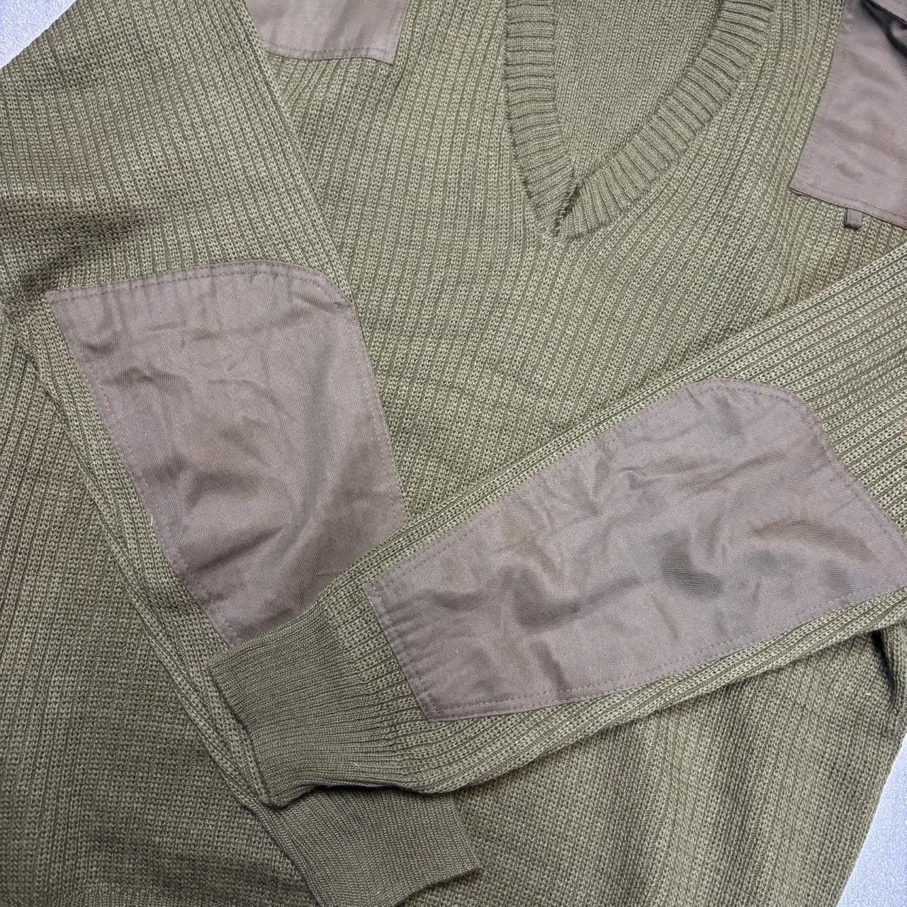 Japanese Brand × Vintage Vintage y2k Military surplus ribbed archive sweater Size US XL / EU 56 / 4 - 4 Thumbnail