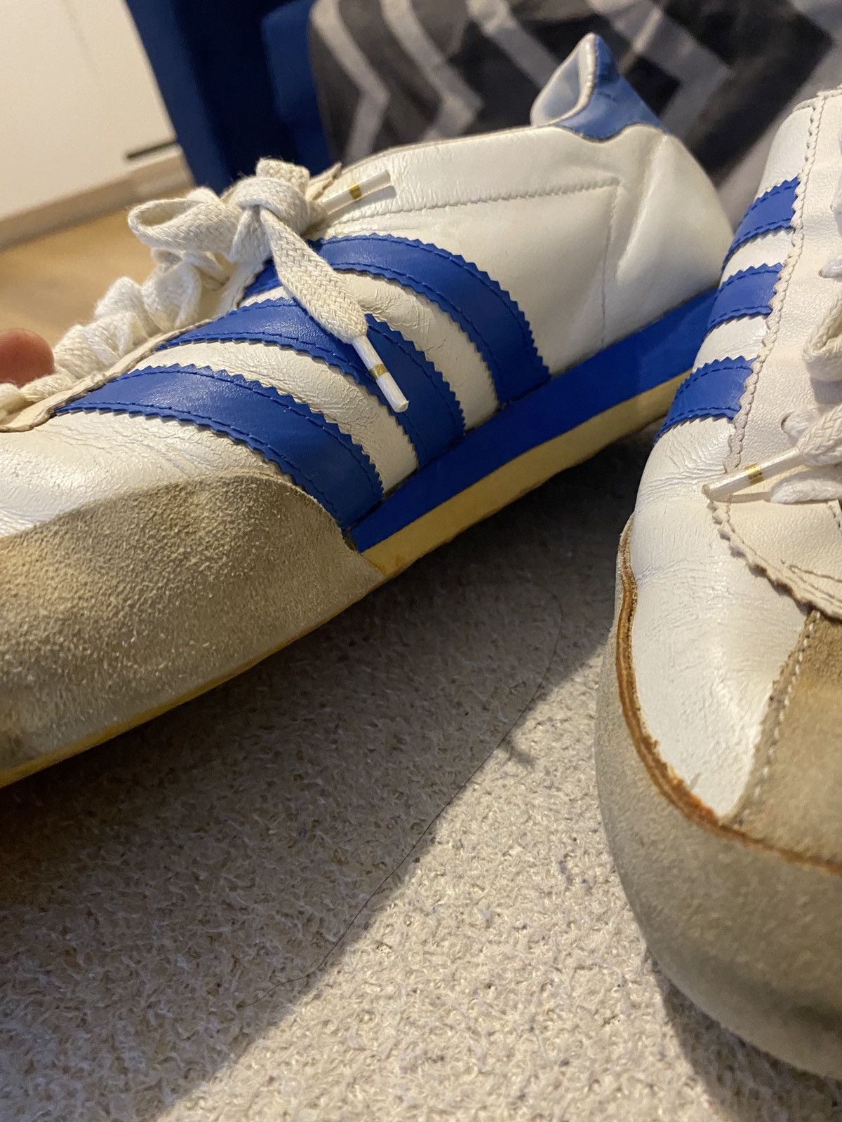Vintage Vintage shoes Adidas Kegler made in Yugoslavia 70s 80s Size US 7.5 / EU 40-41 - 2 Thumbnail