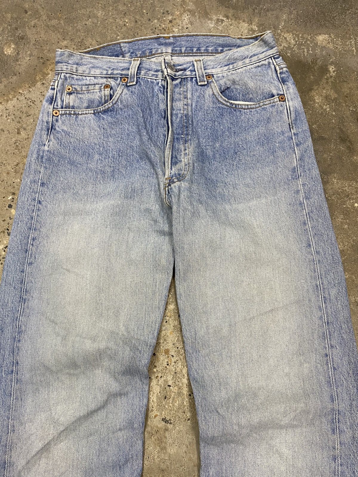 Jean × Levi's × Vintage rare levis 501 USA blue jeans pant Size US 28 / EU 44 - 4 Thumbnail