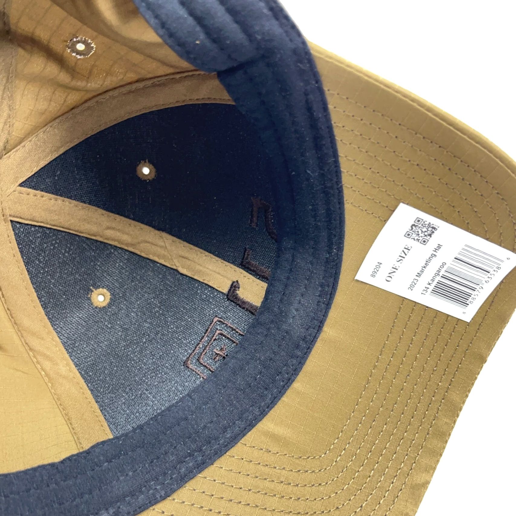 Vintage 5.11 Tactical Hat Cap Snapback Brown Tan Ripstop Performance Adult One Size Mens Brown Hat Snapback 5.11 Tactical Cap Size ONE SIZE - 6 Thumbnail