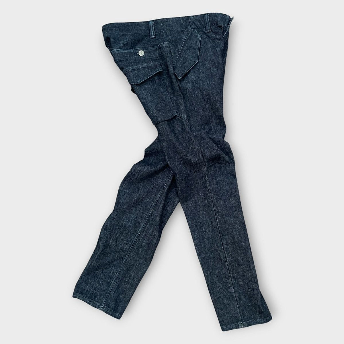 Final Home ARCHIVE Final Home Layered Waist Denim Avant-garde Jeans Size US 30 / EU 46 - 12 Thumbnail