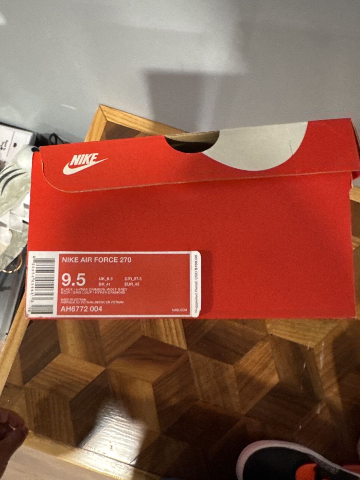 Nike Nike Air Force 270 Size US 9.5 / EU 42-43 - 1 Thumbnail