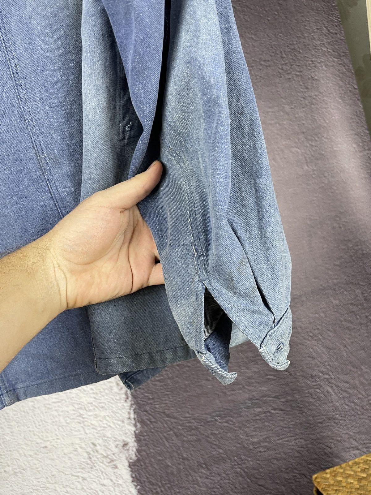 Vintage True Vintage 70s Sanfor Kuso distressed used work jacket Size US S / EU 44-46 / 1 - 20 Thumbnail
