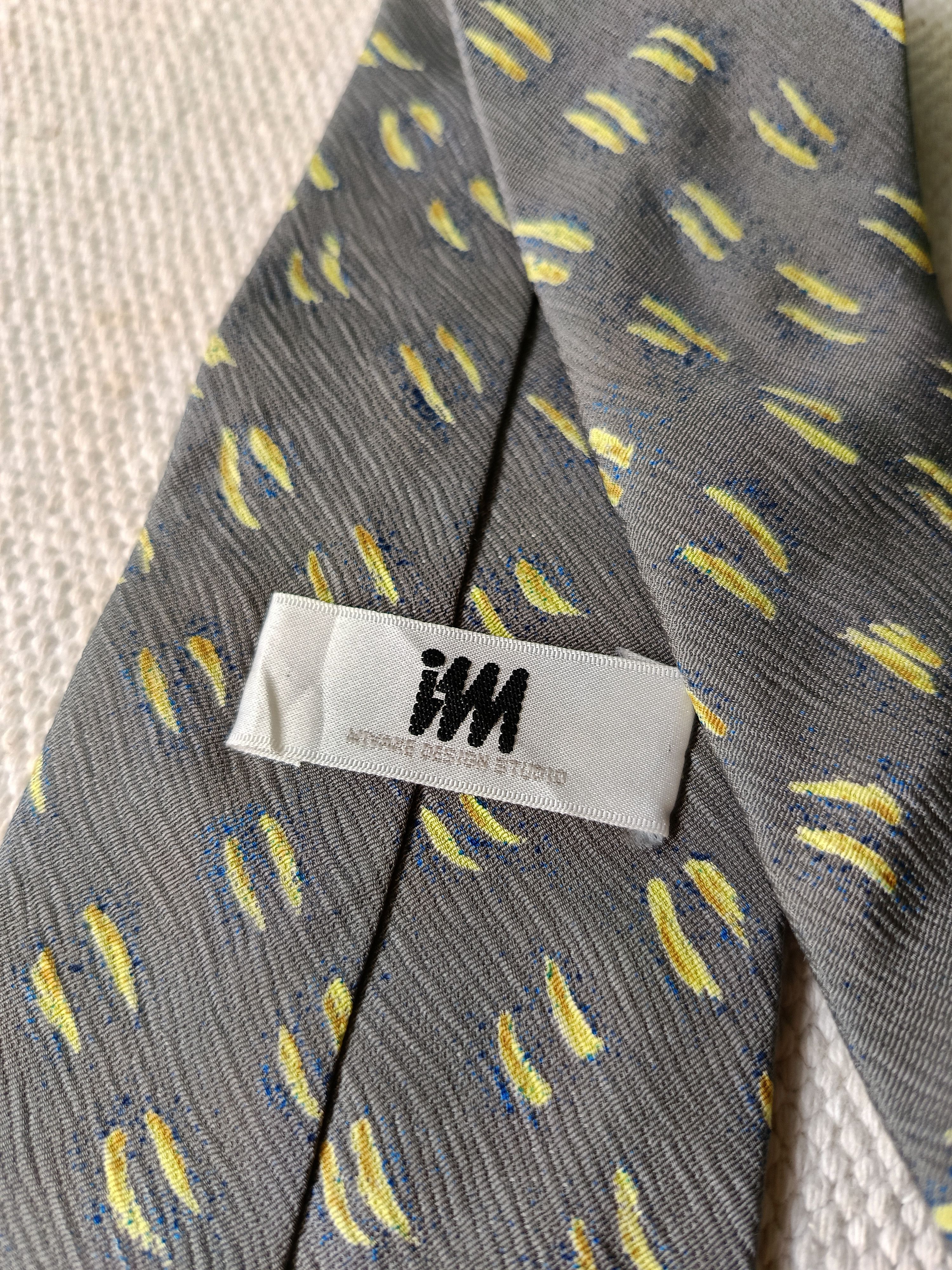 Issey Miyake Issey Miyake IM design studio Japan 90s vintage gray ties Size ONE SIZE - 2 Thumbnail
