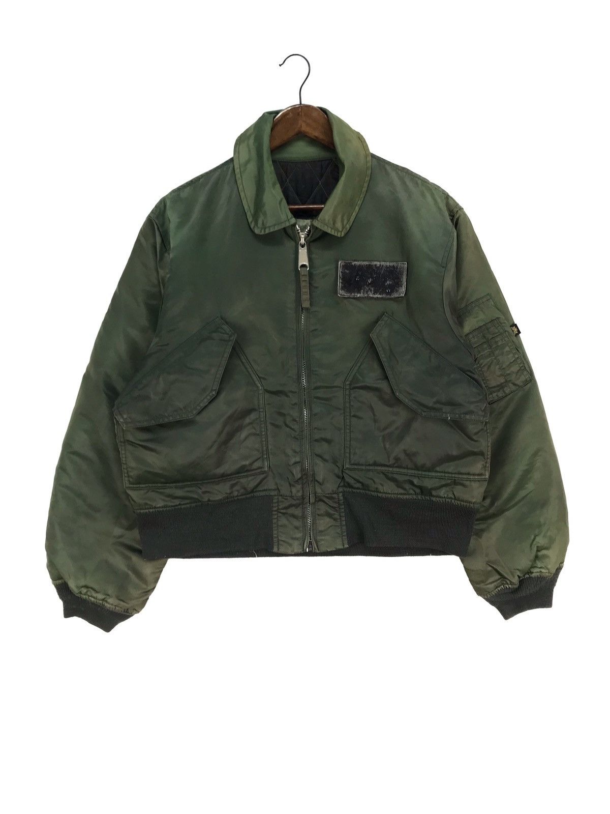 Vintage 🔥RARE🔥VINTAGE MILITARY FLIGHT JACKET Size US L / EU 52-54 / 3 - 1 Thumbnail