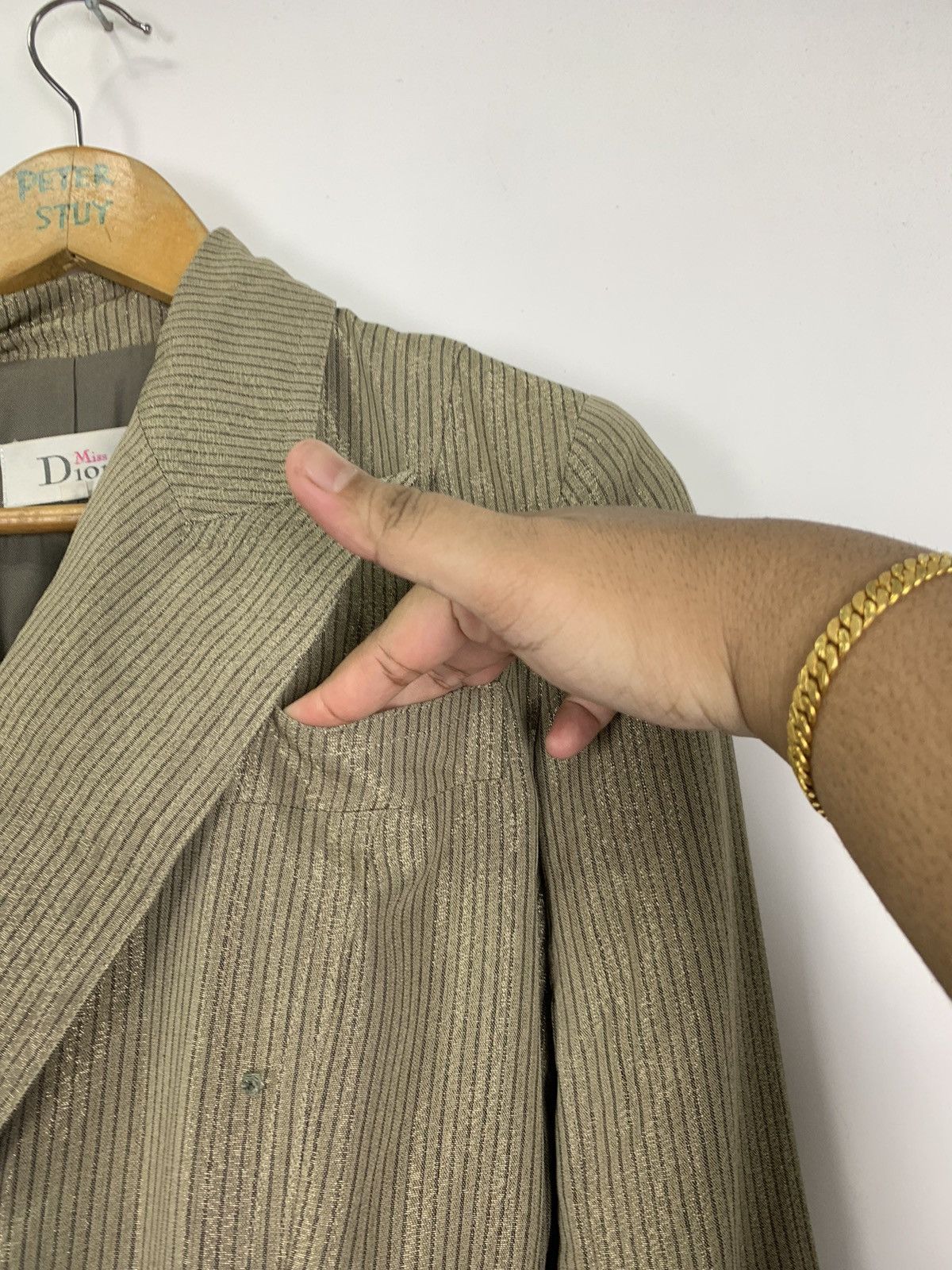 Christian Dior Monsieur × Vintage Vintage Miss Dior long jacket Size US S / EU 44-46 / 1 - 7 Thumbnail