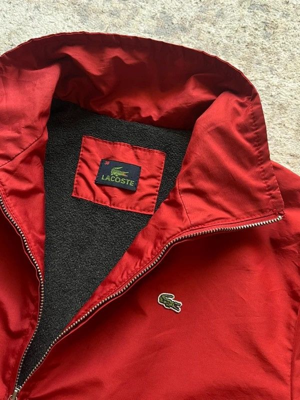 Lacoste Lacoste Fleece Jacket Sz 38 / M Red Size M / US 6-8 / IT 42-44 - 11 Thumbnail