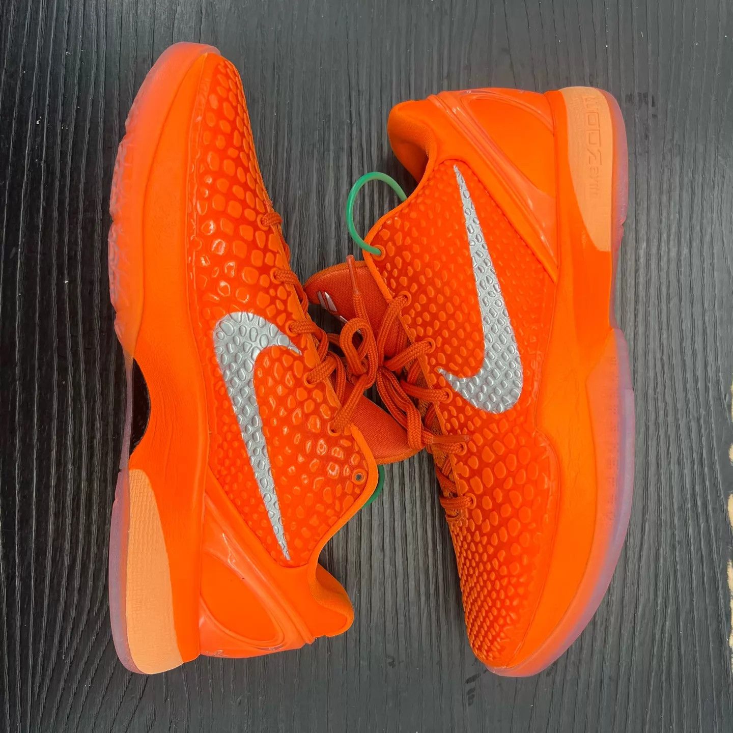 Nike ZK6 Orange Silver Size 42 Near Mint Size US 8.5 / EU 41-42 - 4 Thumbnail