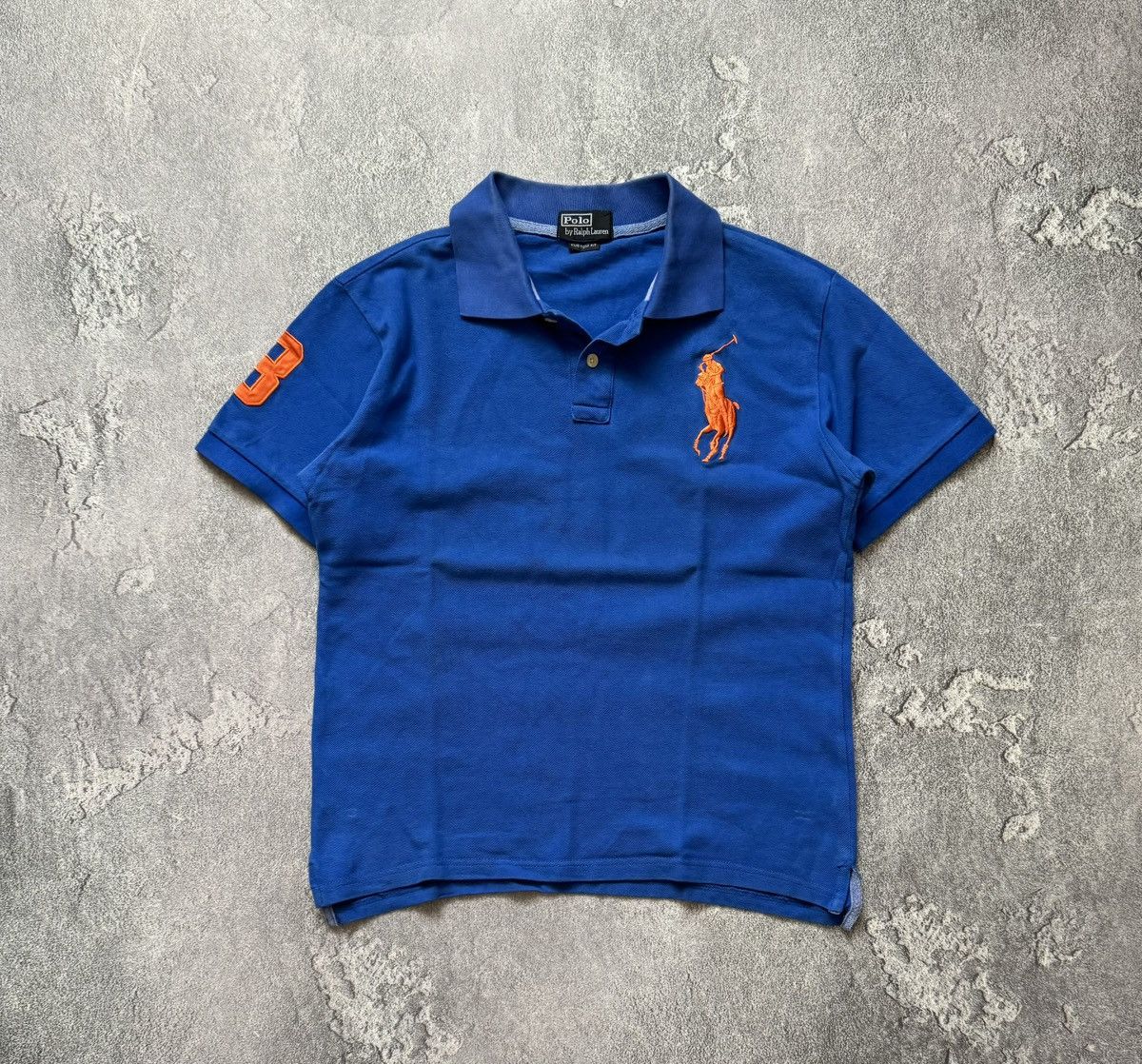 Polo Ralph Lauren × Vintage Polo Ralph Lauren XS blue polo tee T-shirt rugby Size US S / EU 44-46 / 1 - 4 Thumbnail