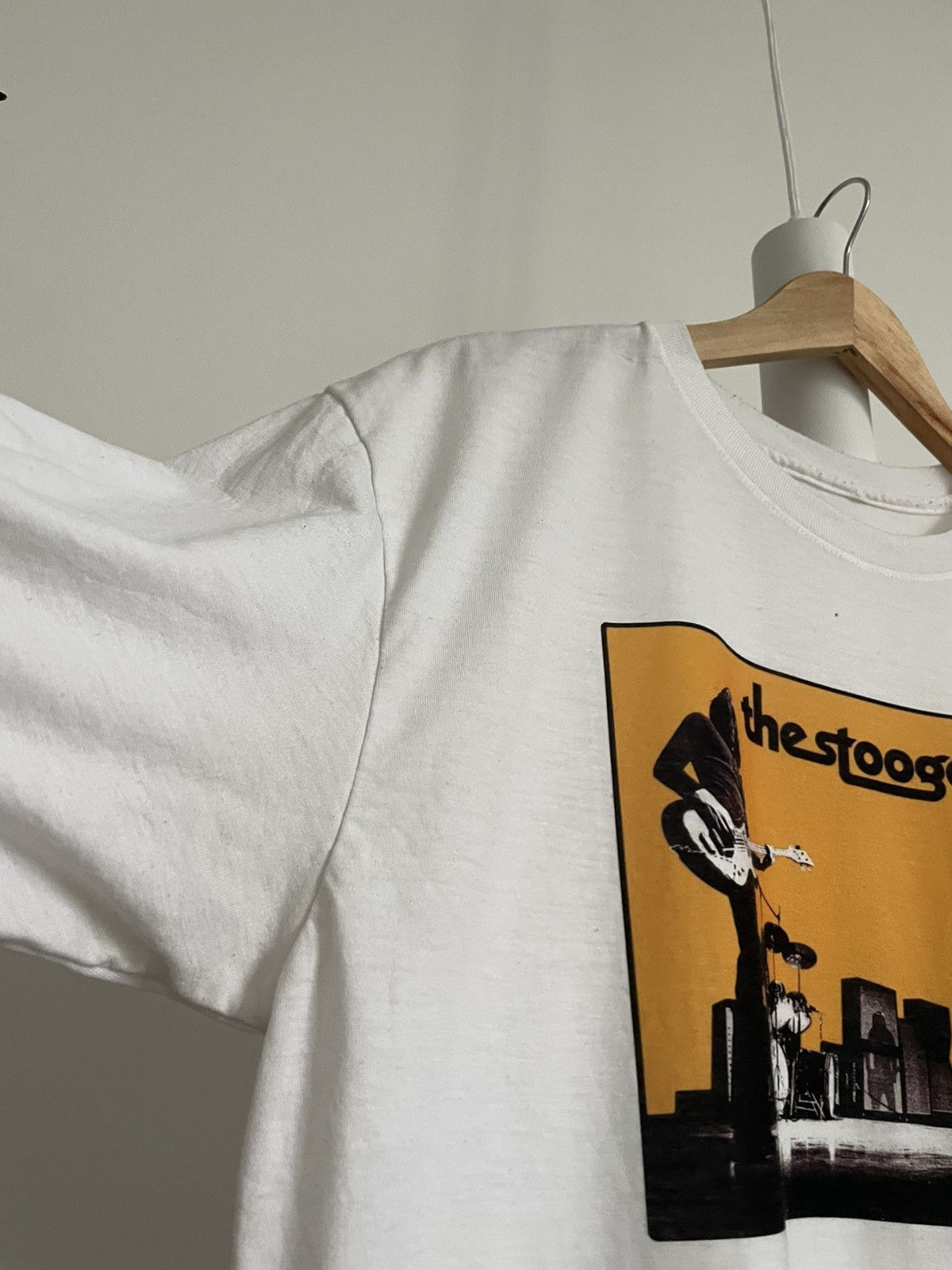 Band Tees 💥RARE💥 Vintage The Stooges 80’s "Gimme Danger" Band Tees Size US L / EU 52-54 / 3 - 14 Thumbnail