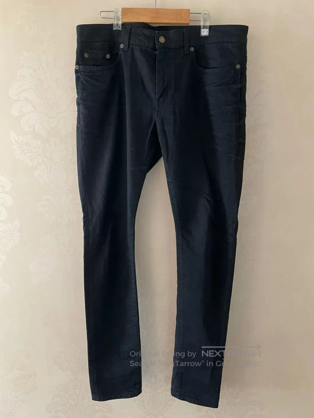Saint Laurent Paris Saint Laurent Slim Black Jeans. Size US 34 / EU 50 - 1 Thumbnail