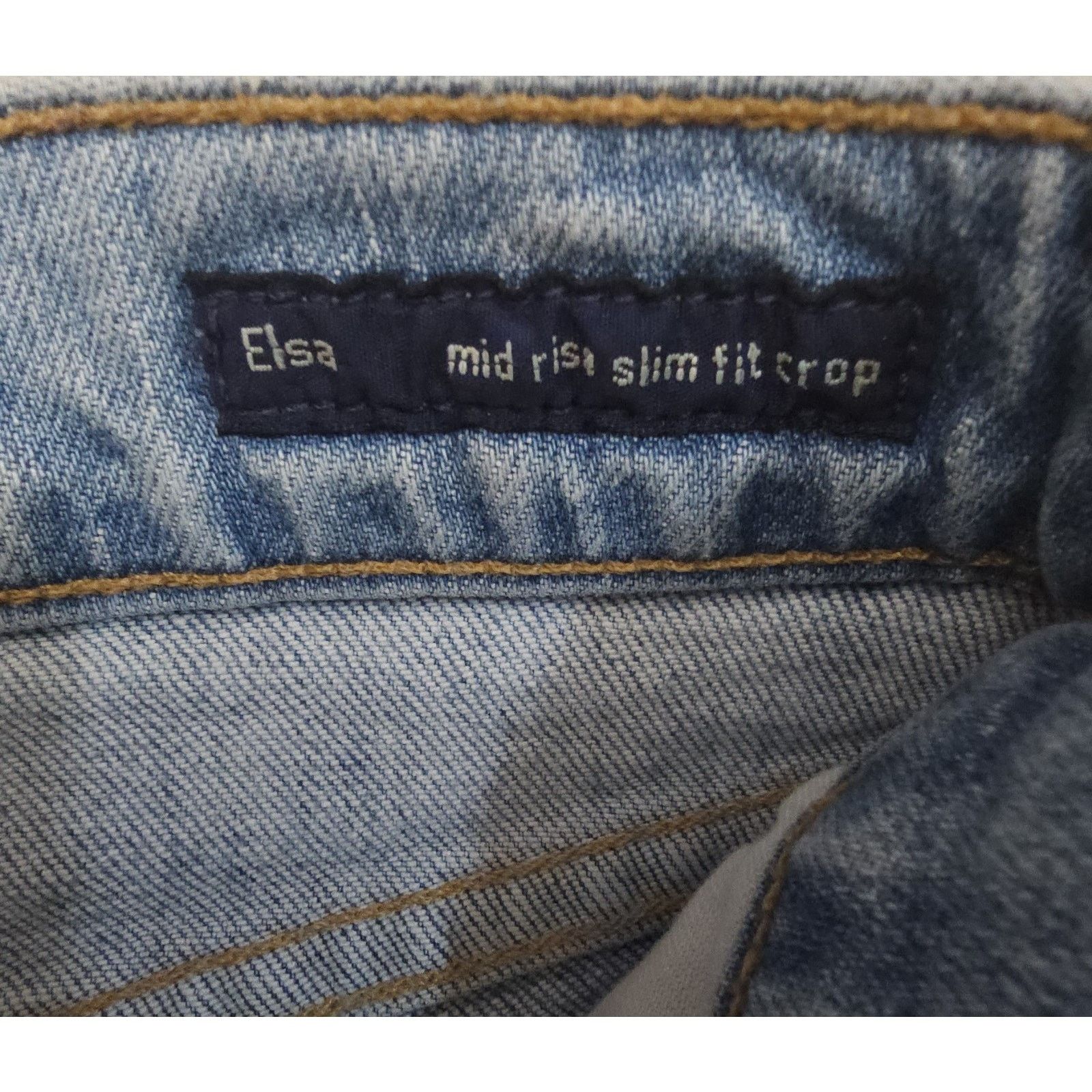Citizens Of Humanity CITIZENS OF HUMANITY Premium Vintage ELSA MID RISE SLIM CROP Size 26" / US 2 / IT 38 - 4 Thumbnail