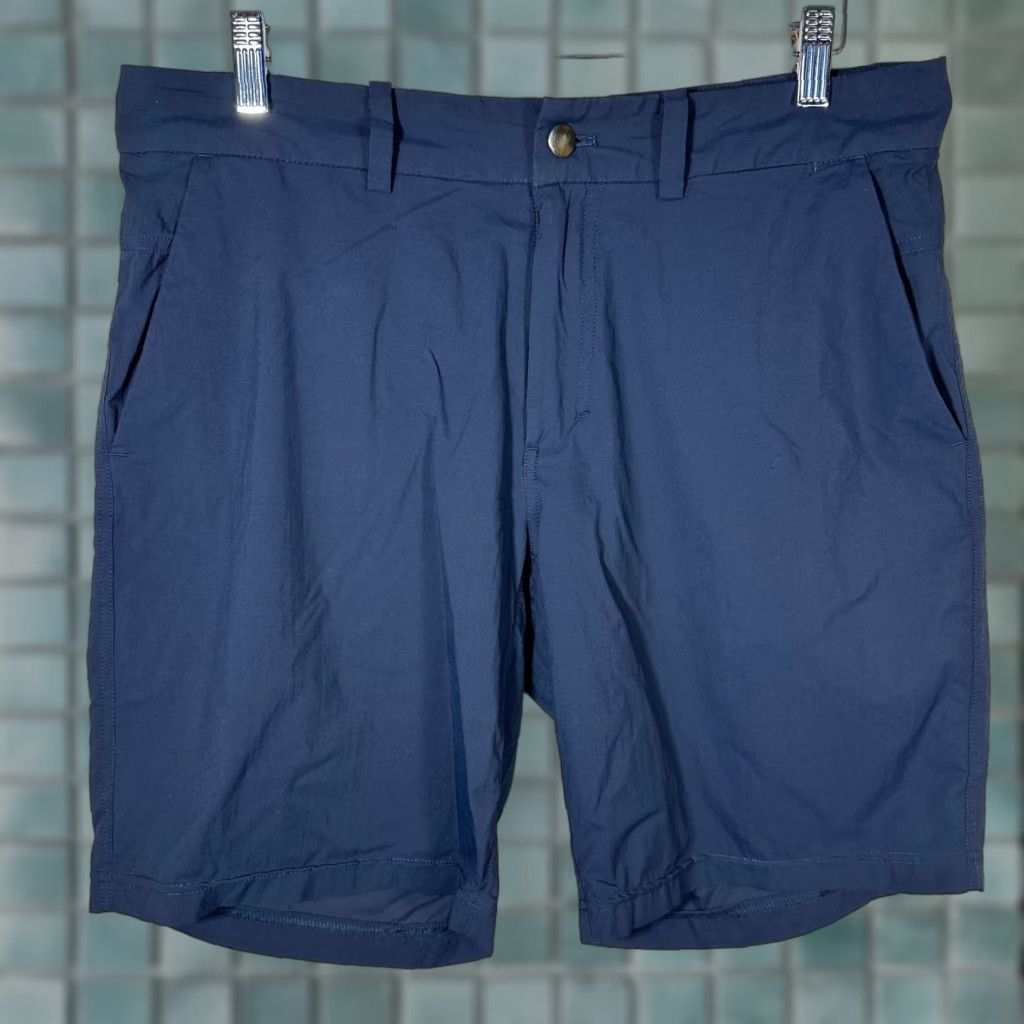 Lululemon Lululemon Commission Shorts Mens 32 Blue Chino 9 Inseam LM7A03S Size US 34 / EU 50 - 1 Thumbnail