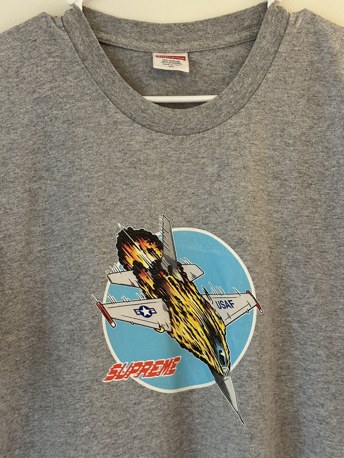 Supreme Supreme Jet Tee Size US XL / EU 56 / 4 - 2 Thumbnail