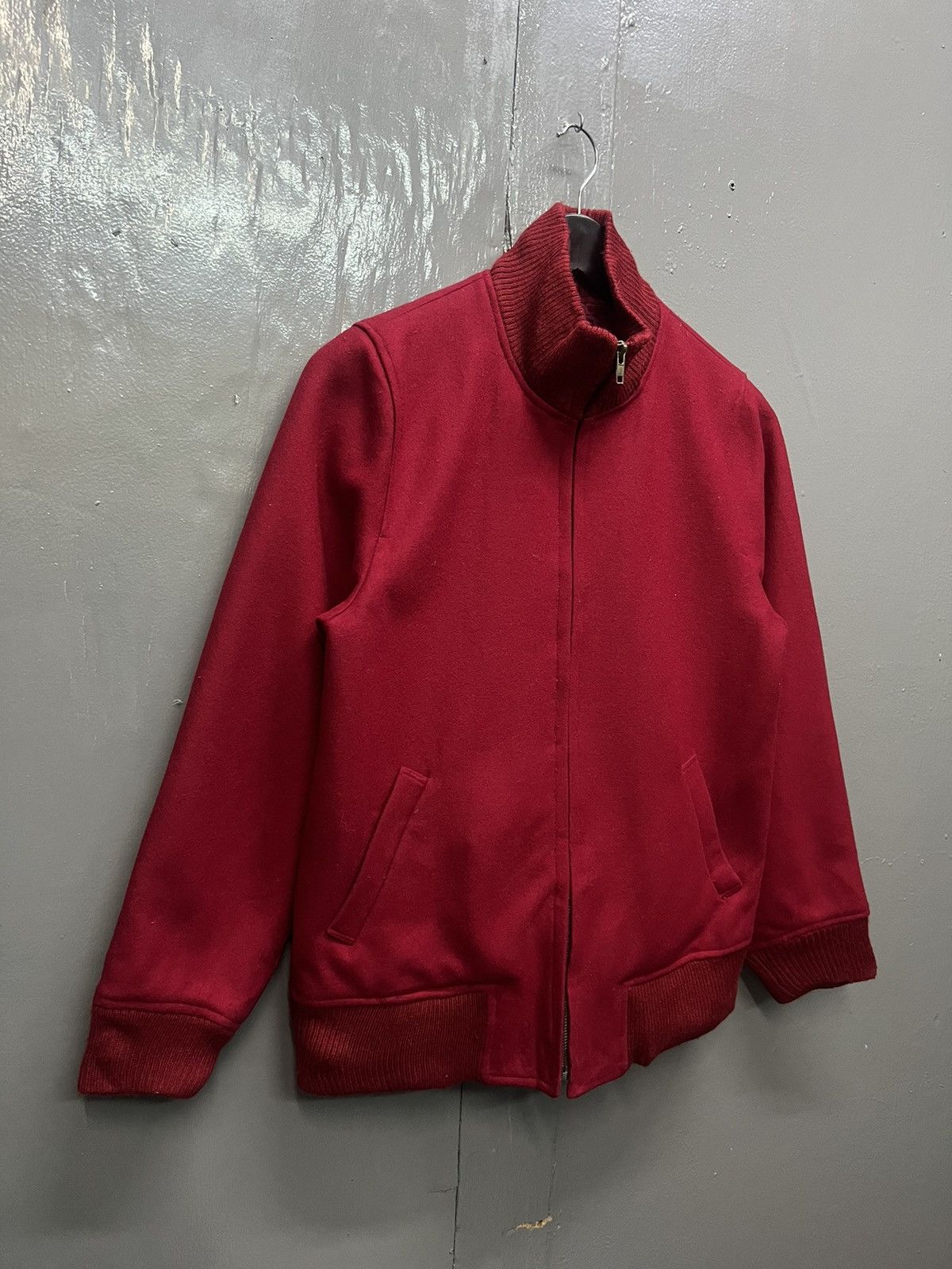 Japanese Brand Vintage Pret Pul Mermaid Red Wool Zipper Jacket Size US S / EU 44-46 / 1 - 4 Thumbnail