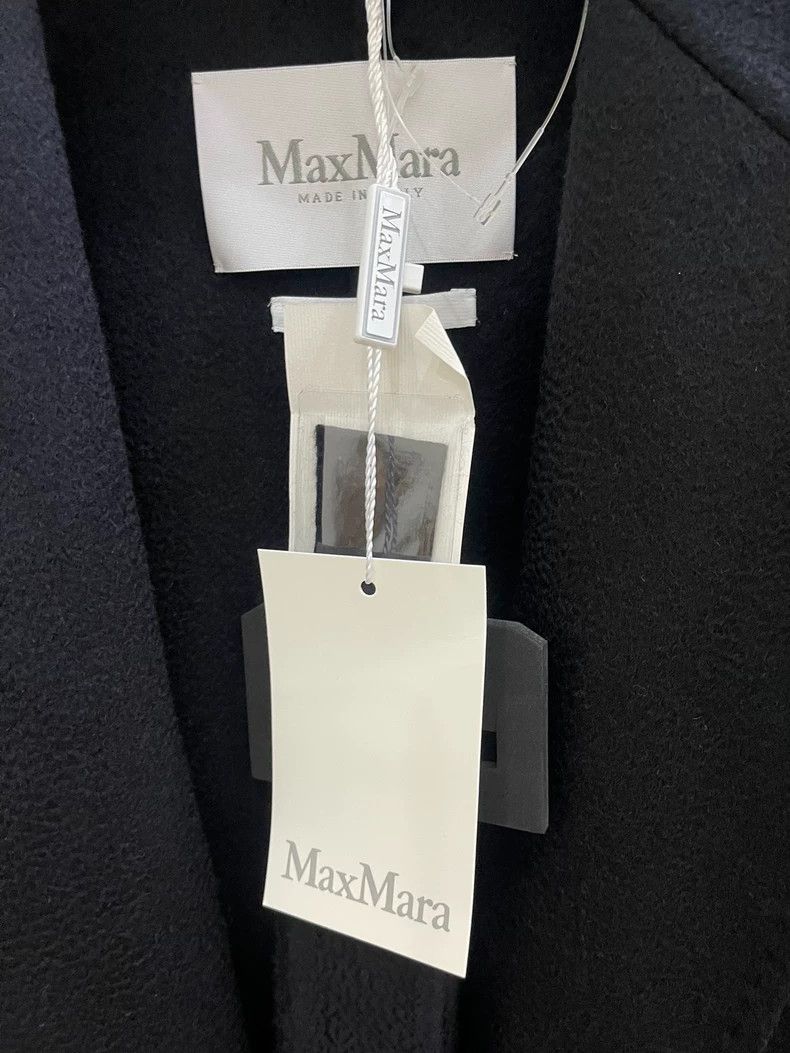Max Mara Max Mara Black New Genuine Coat Size M / US 6-8 / IT 42-44 - 8 Thumbnail