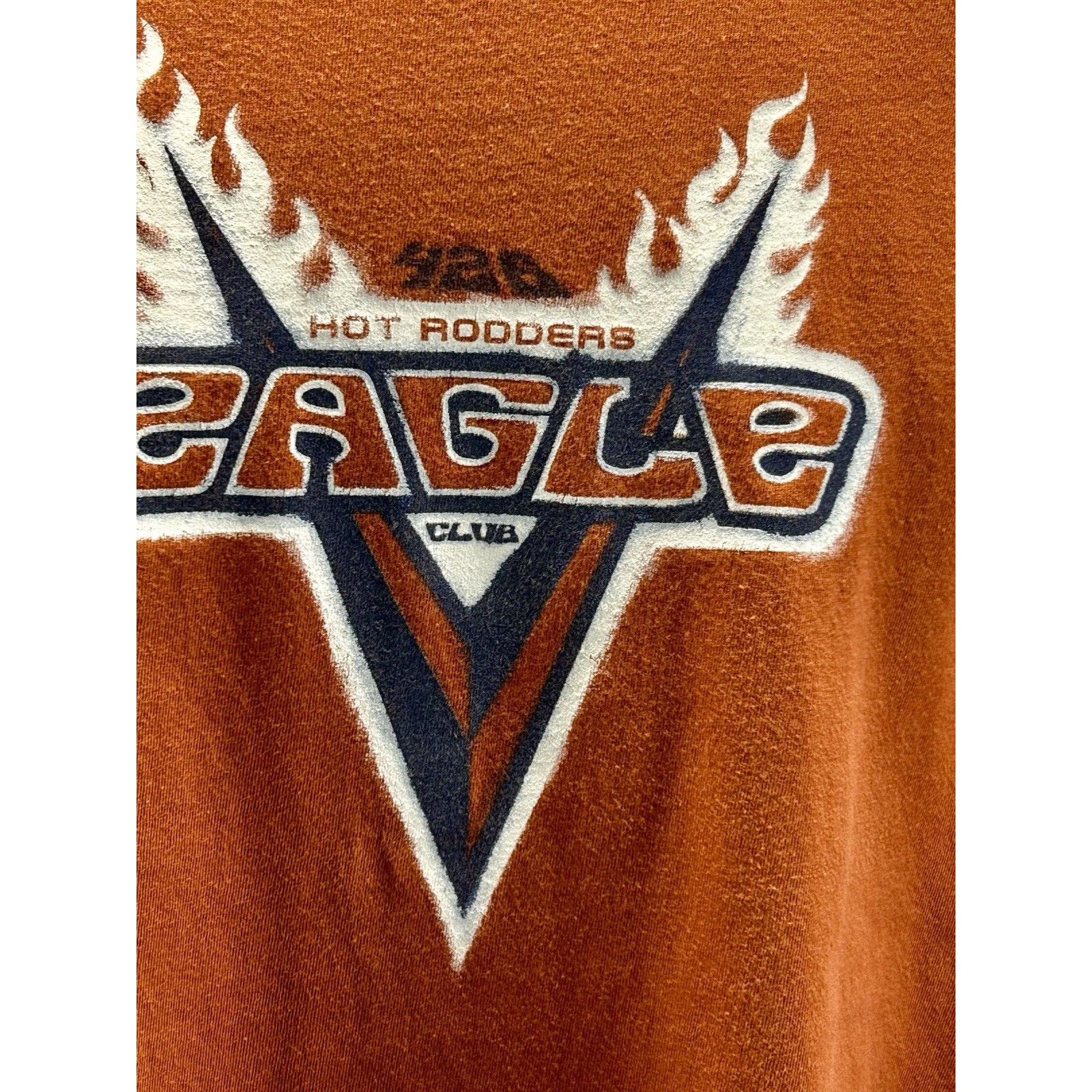 American Eagle Outfitters Vintage American Eagle Graphic T-Shirt Men Orange Size M Size US M / EU 48-50 / 2 - 2 Thumbnail
