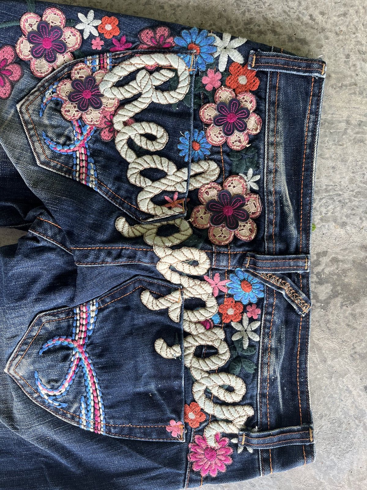 Japanese Brand × Vintage Flare Red Pepper Denim Size US 30 / EU 46 - 19 Thumbnail