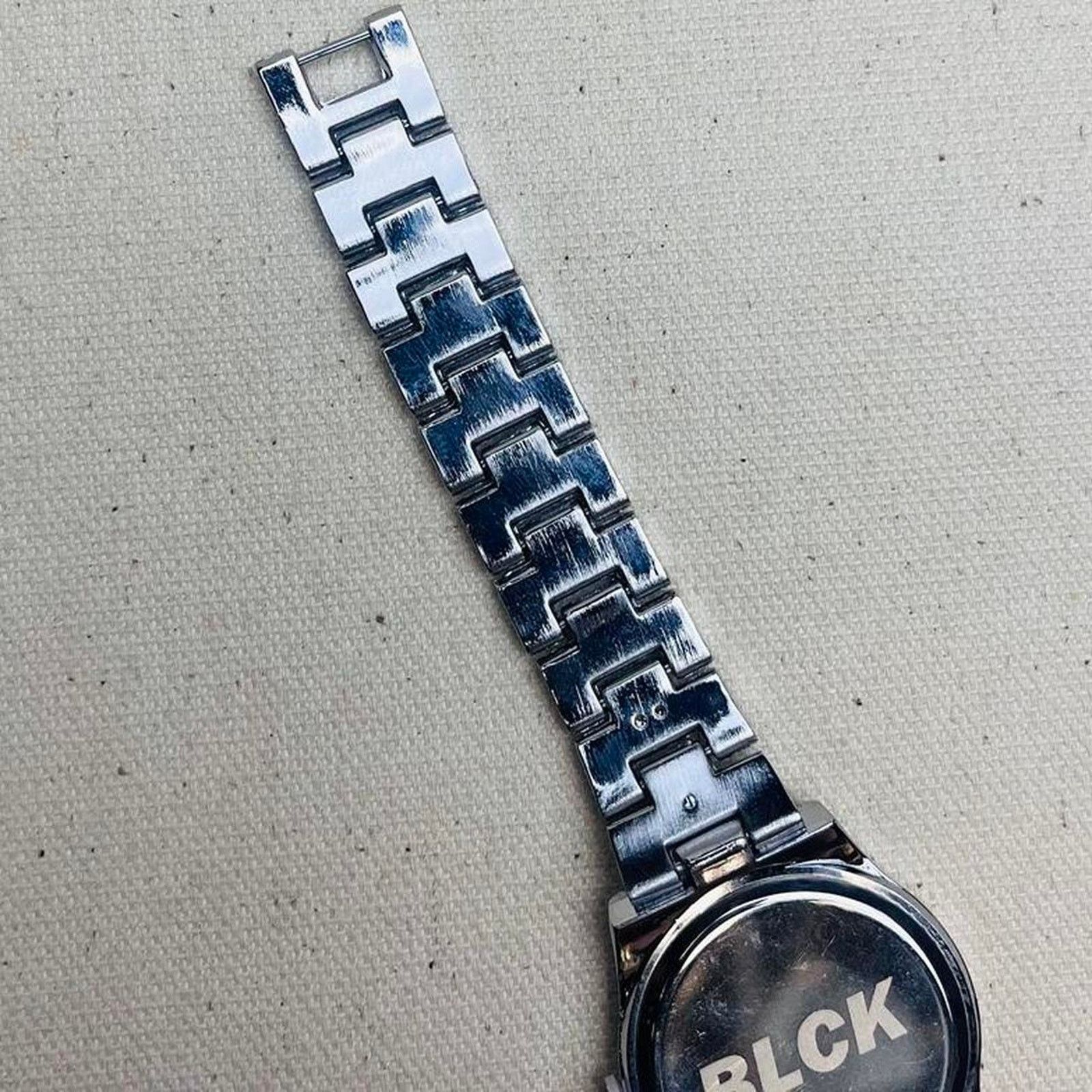 Other silver classy sporty round stainless steel quartz Size ONE SIZE - 4 Thumbnail