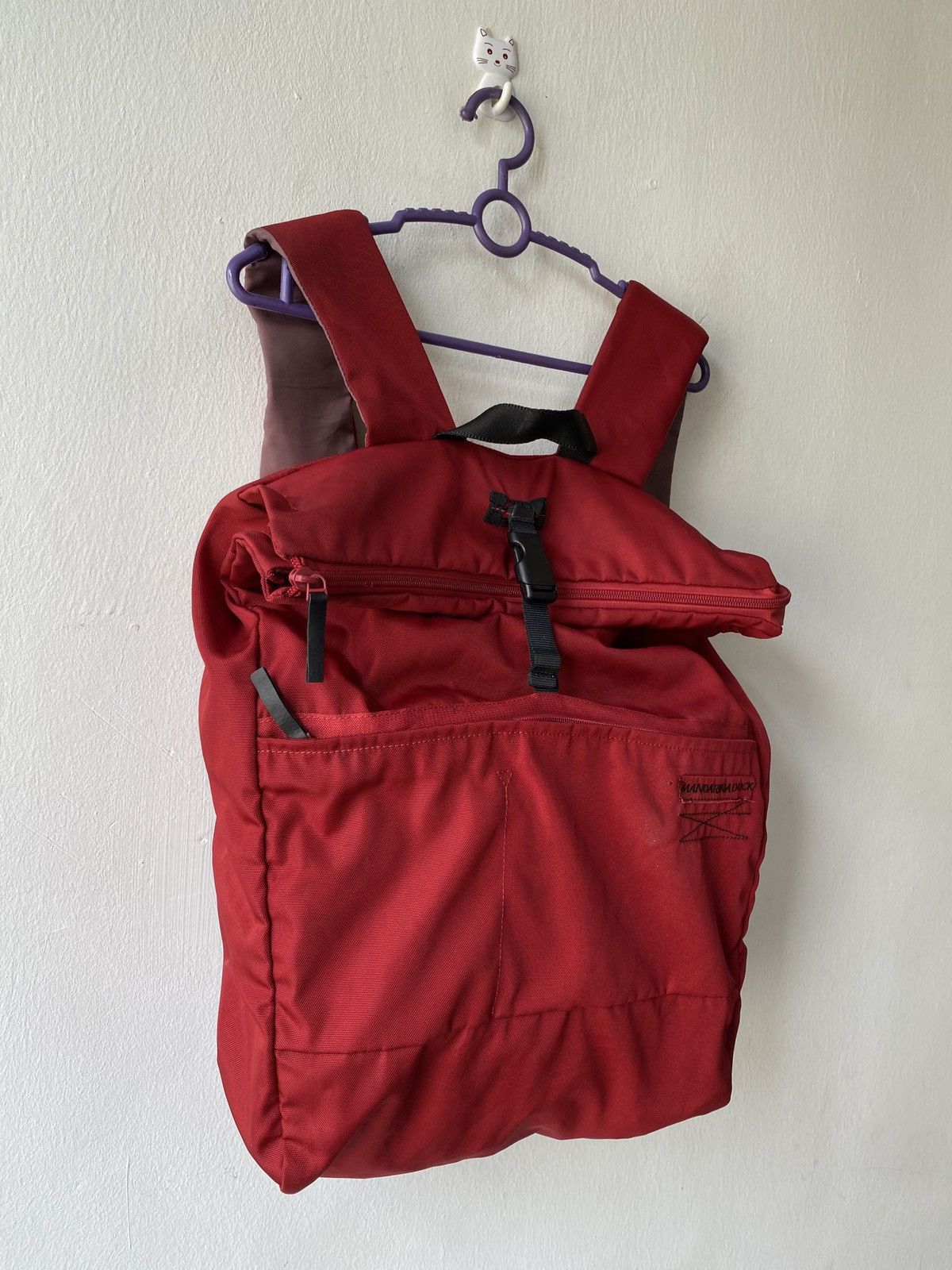 Mandarina Duck 2000s - Mandarina Duck Nylon Canvas Backpack Size ONE SIZE - 4 Thumbnail