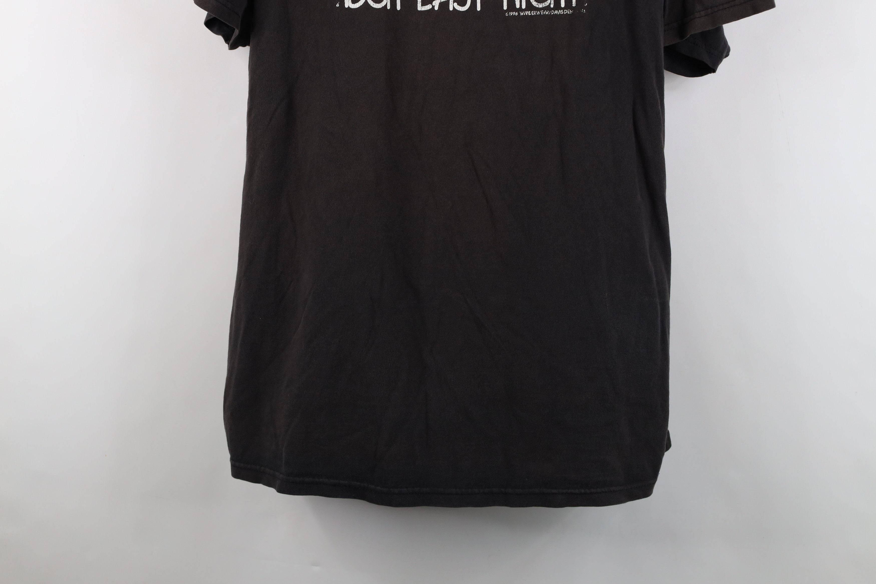 Vintage Vintage 90s Thirsty When I Drank So Much Last Night T-Shirt Size US XXL / EU 58 / 5 - 3 Thumbnail