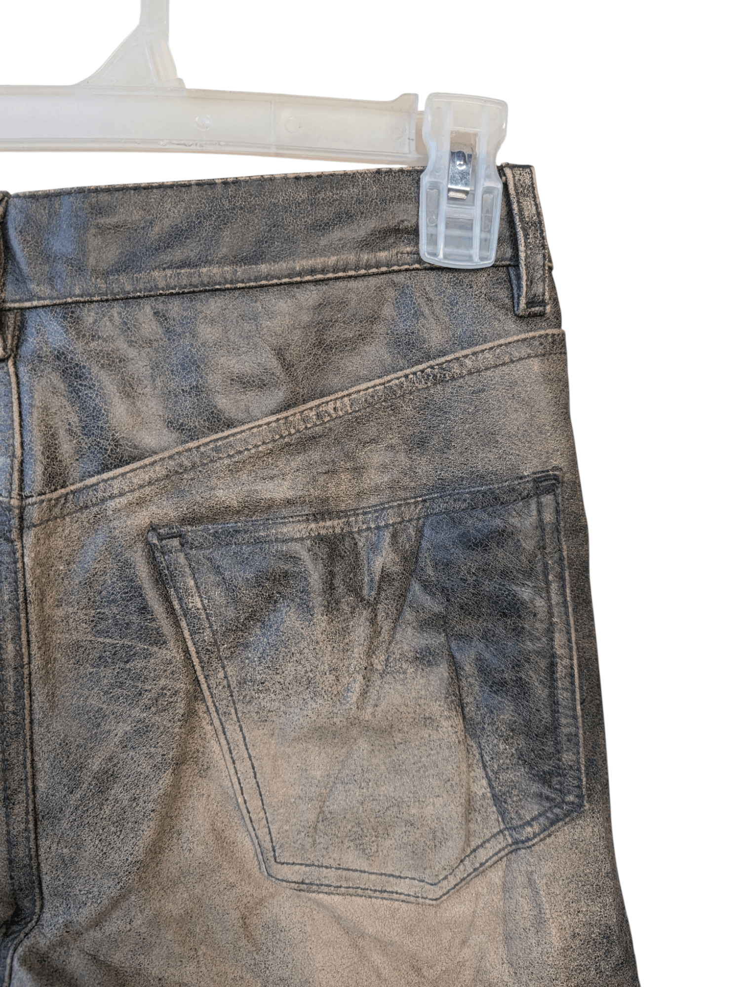 Japanese Brand Vintage Scoopman Japan Leather Pant Size US 30 / EU 46 - 7 Thumbnail