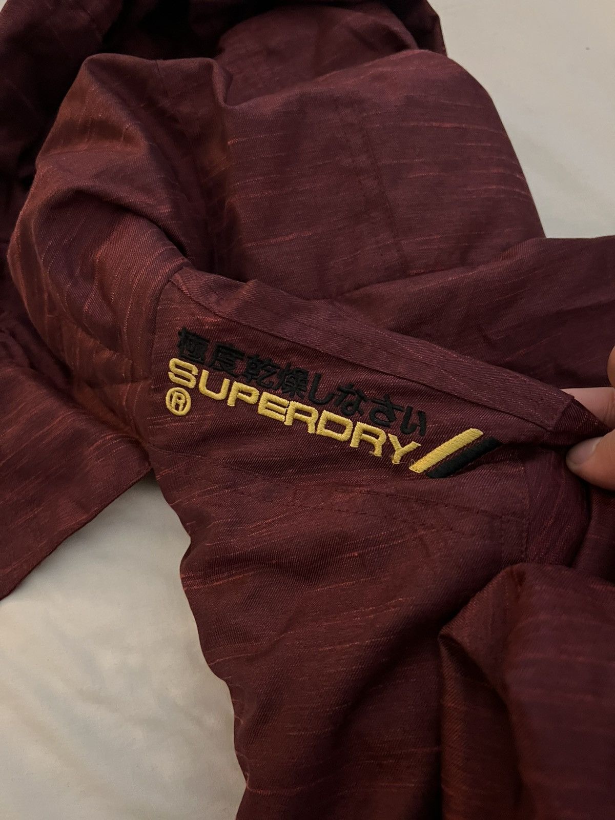 Superdry Superdry CNY Tech Hood Pop Zip Windcheater Size US L / EU 52-54 / 3 - 13 Thumbnail