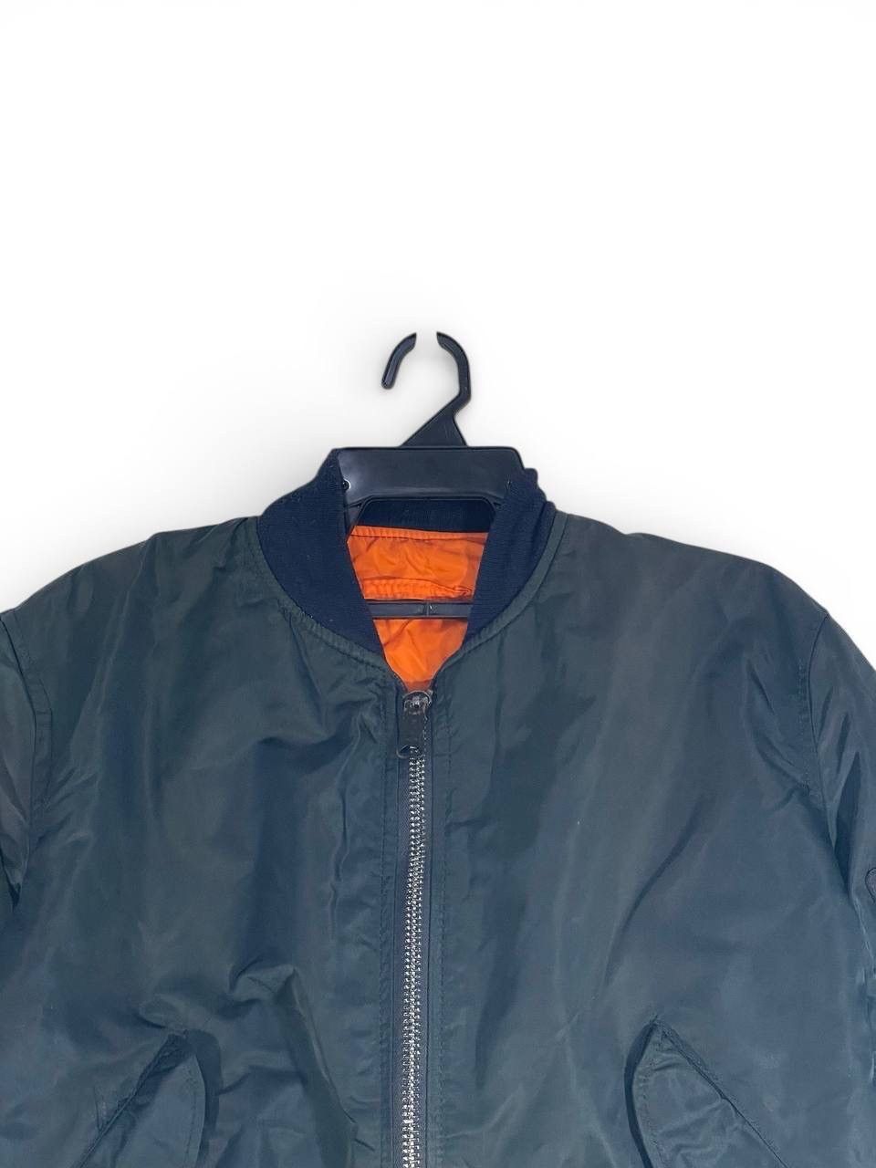 Alpha Industries Vintage 80s ma-1 alpha industries flight jacket size M Size US M / EU 48-50 / 2 - 2 Thumbnail