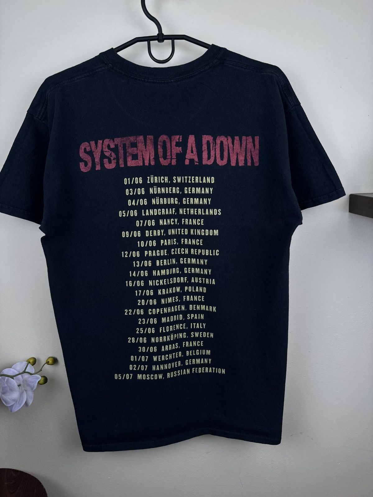 Other Vintage System of a Down T shirt 2017 Black Sz L Rock Black Size US L / EU 52-54 / 3 - 18 Thumbnail