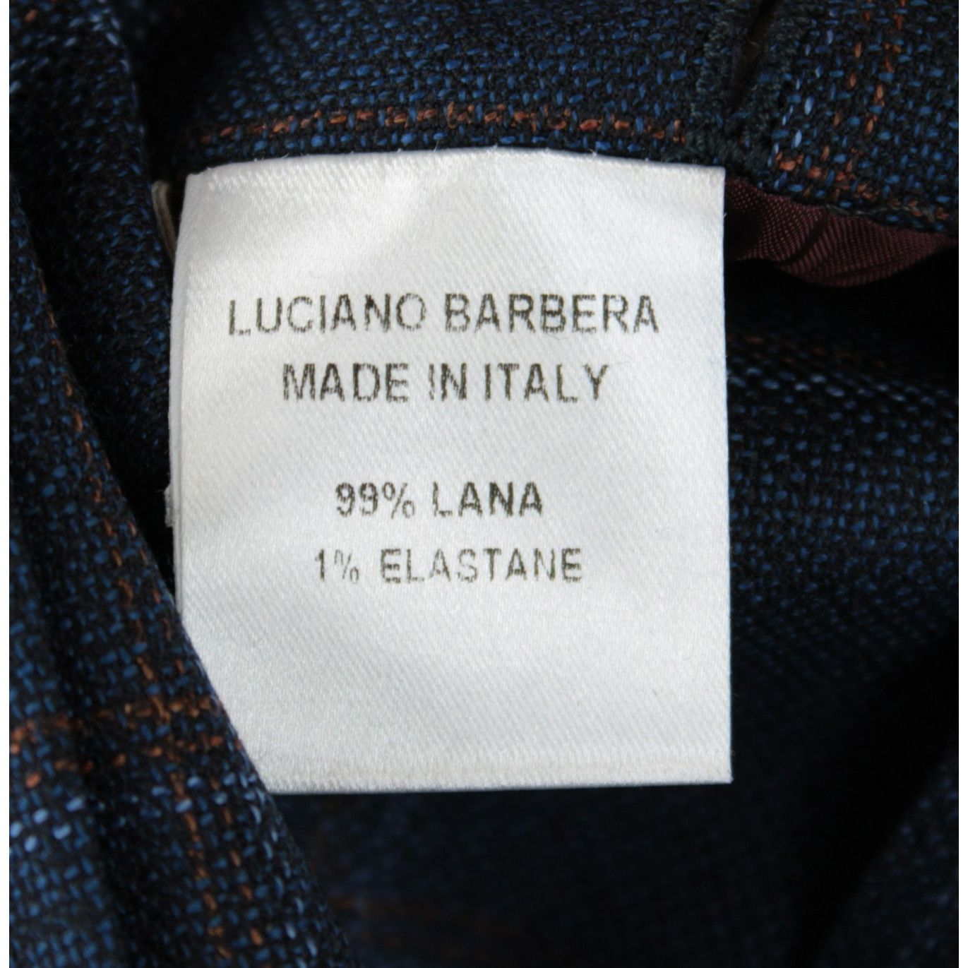 Luciano Barbera Luciano Barbera Sport Coat Size 46 US in Blue Size 46R - 9 Thumbnail