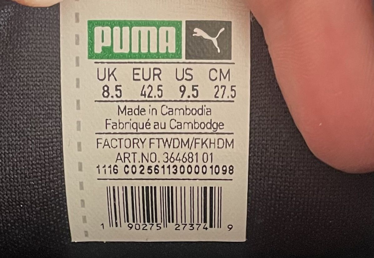 Puma Puma Low Top Gum Bottom Sneakers Size US 9.5 / EU 42-43 - 7 Thumbnail